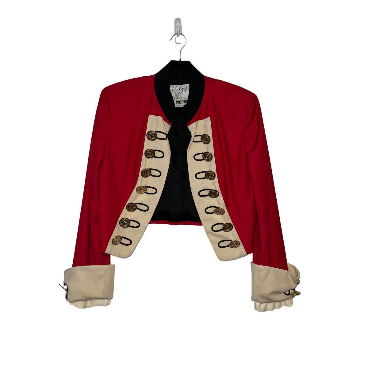Vintage Moschino Jacket 1990s Moschino Cheap and Chic Military Blazer