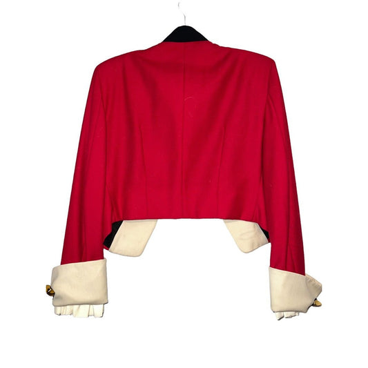 Vintage Moschino Jacket 1990s Moschino Cheap and Chic Military Blazer