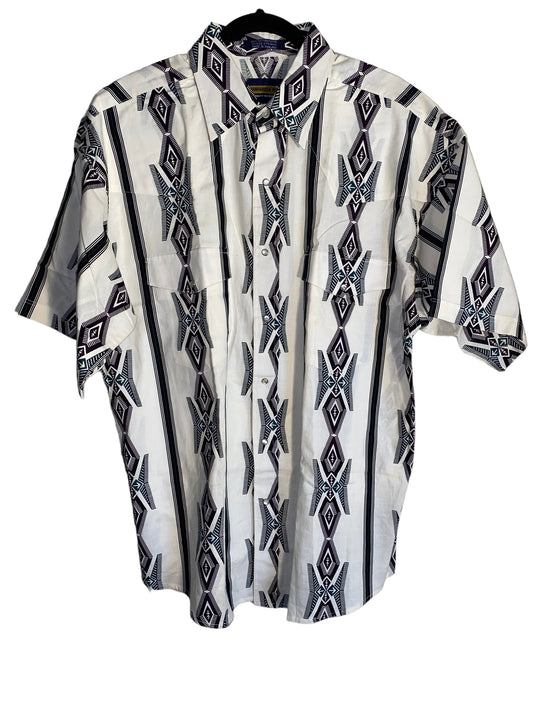 Vintage Panhandle Slim Short Sleeve Pearl Snap