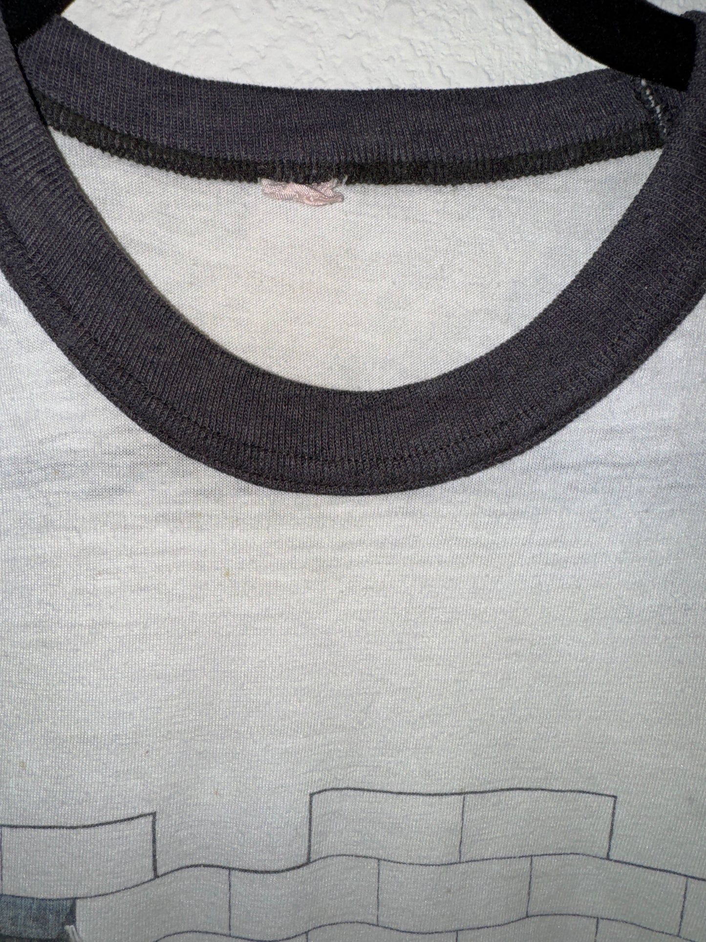 Vintage Pink Floyd Shirt Pink Floyd The Wall Concert Tee 1980s