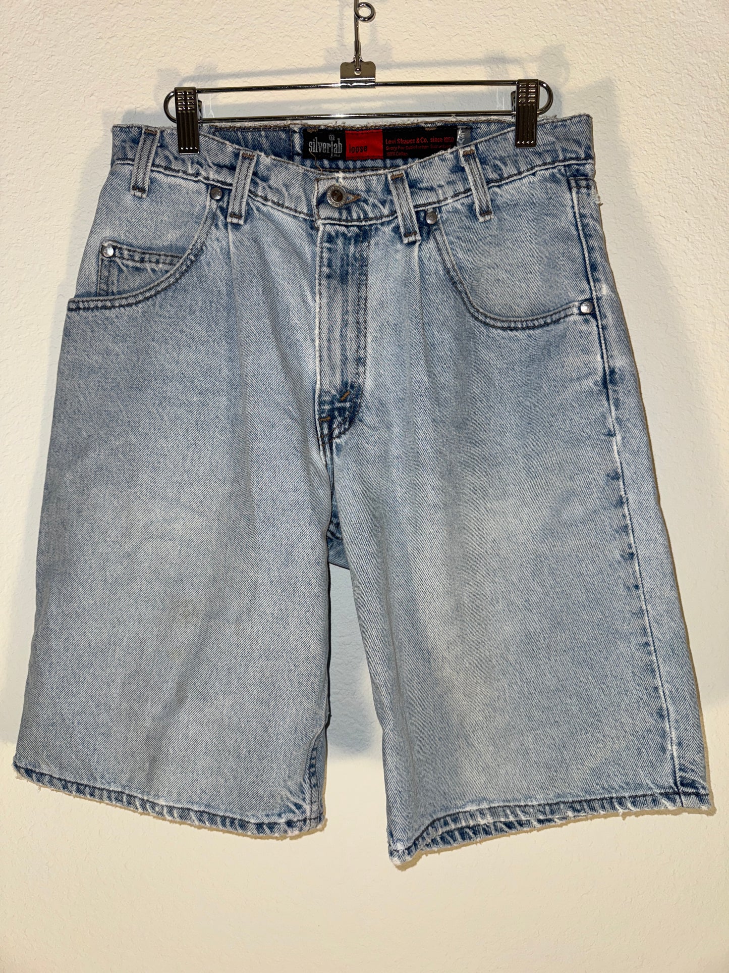 Vintage Levi's Jean Shorts Silvertab Baggy Grunge 1990s