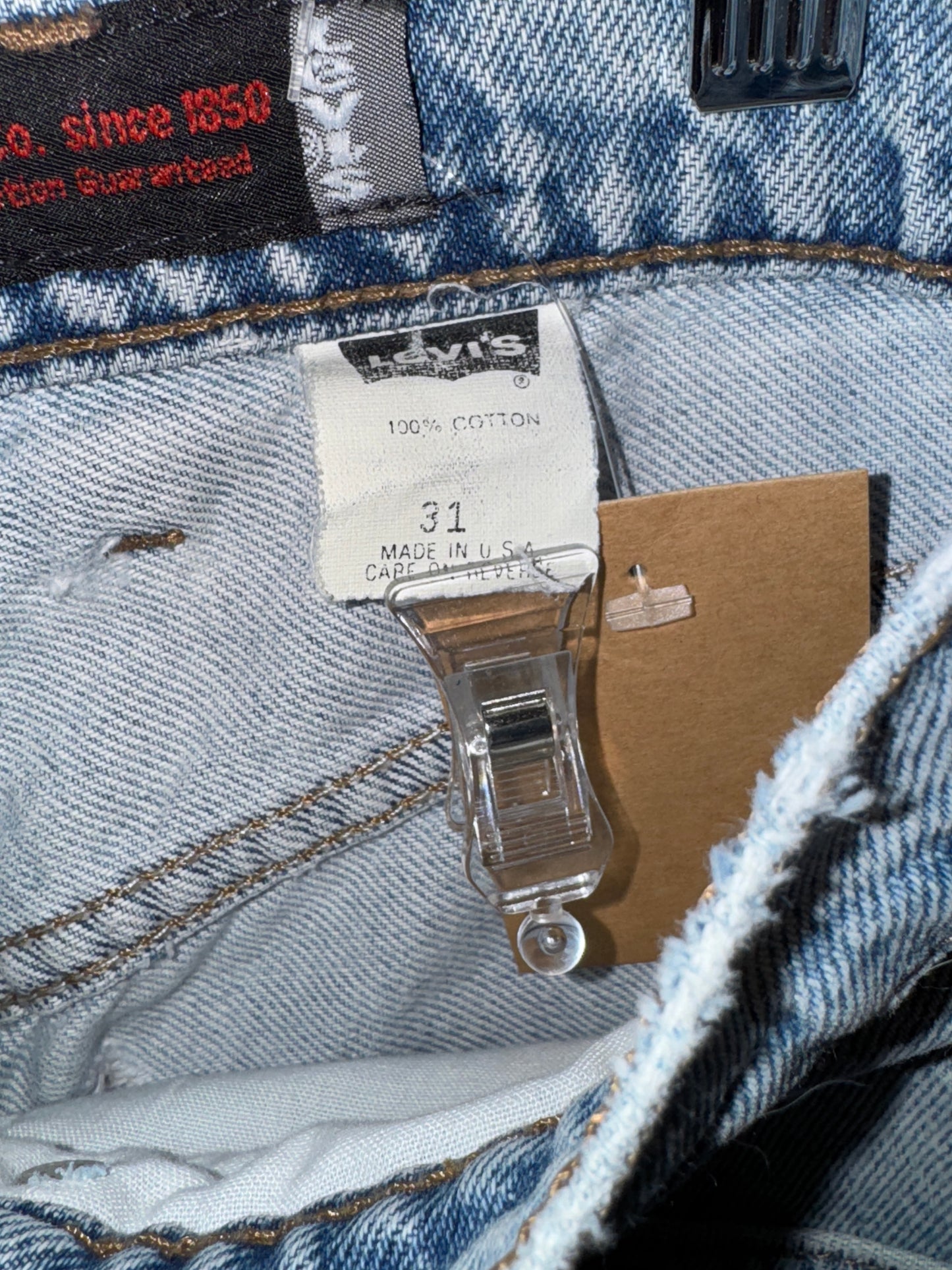 Vintage Levi's Jean Shorts Silvertab Baggy Grunge 1990s
