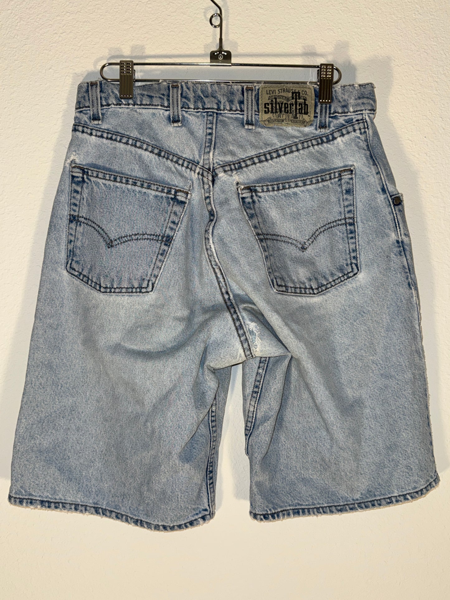 Vintage Levi's Jean Shorts Silvertab Baggy Grunge 1990s