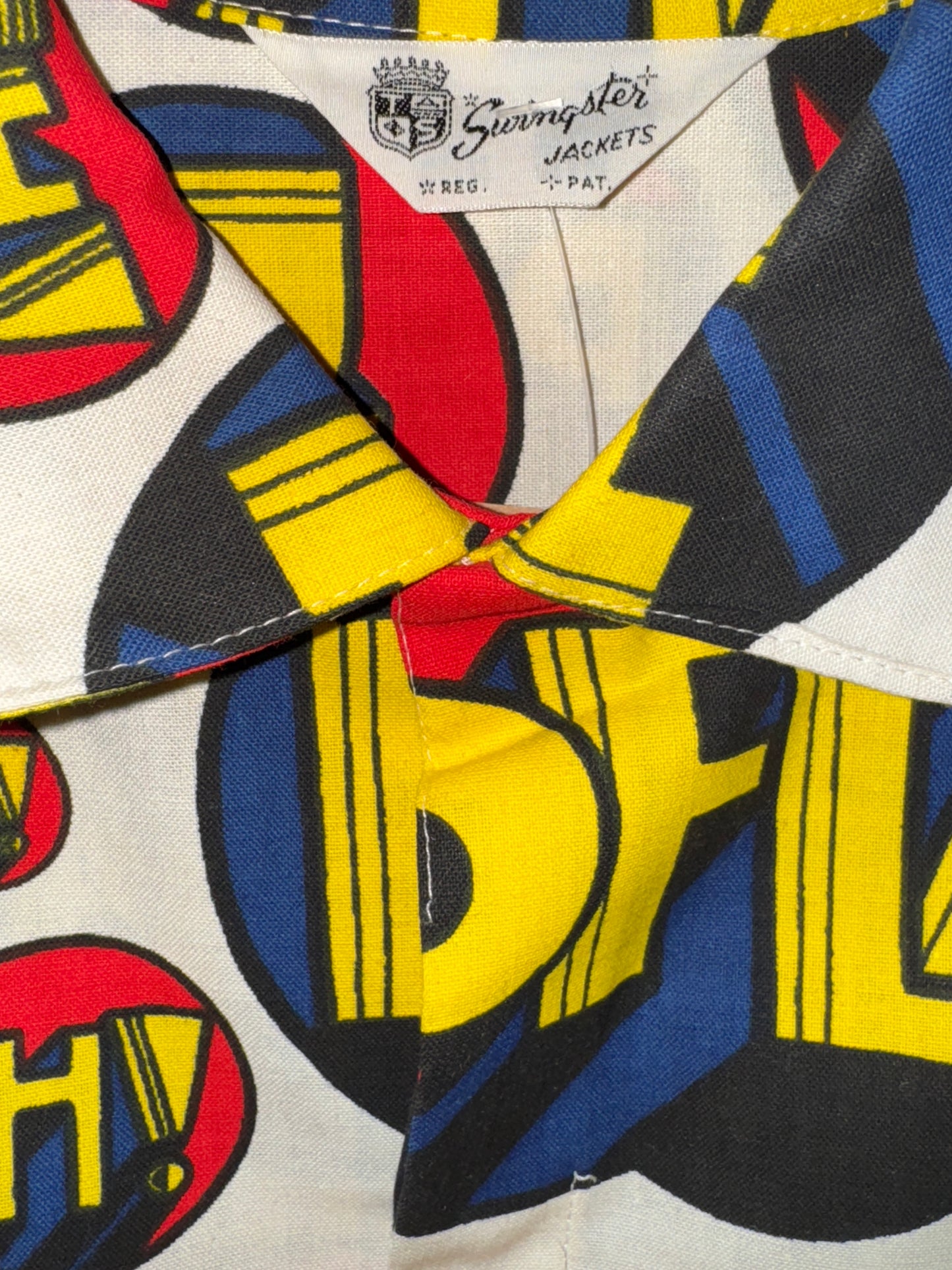 Vintage Gas Station Workshirt 1960s Fina Pflash AOP Button Up