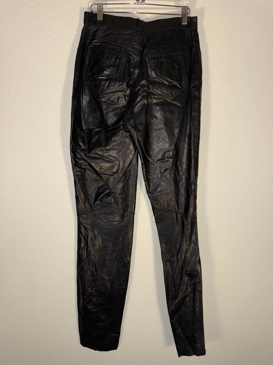 Vintage Leather Pants Wilson Leather Biker Goth