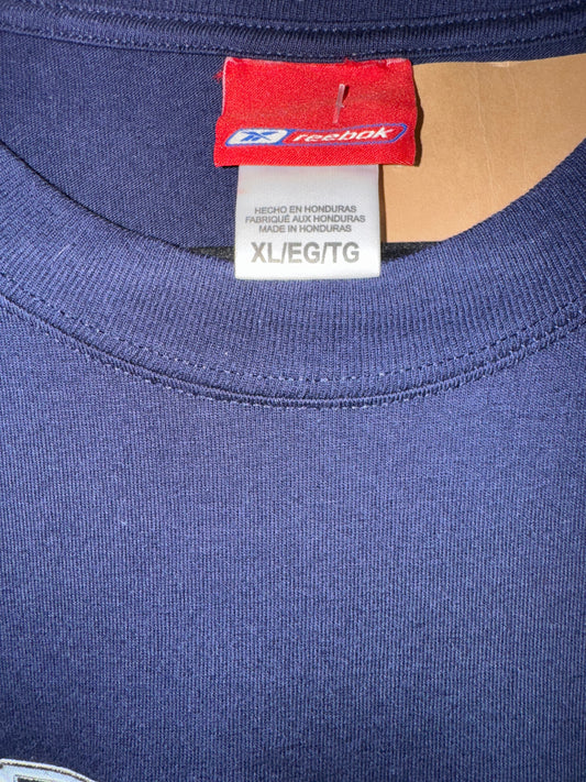 Vintage Dallas Cowboys Shirt Metal Logo NFL Football