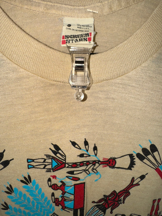 Vintage Taos Shirt Taos New Mexico Tourist Tee Natives 1980s