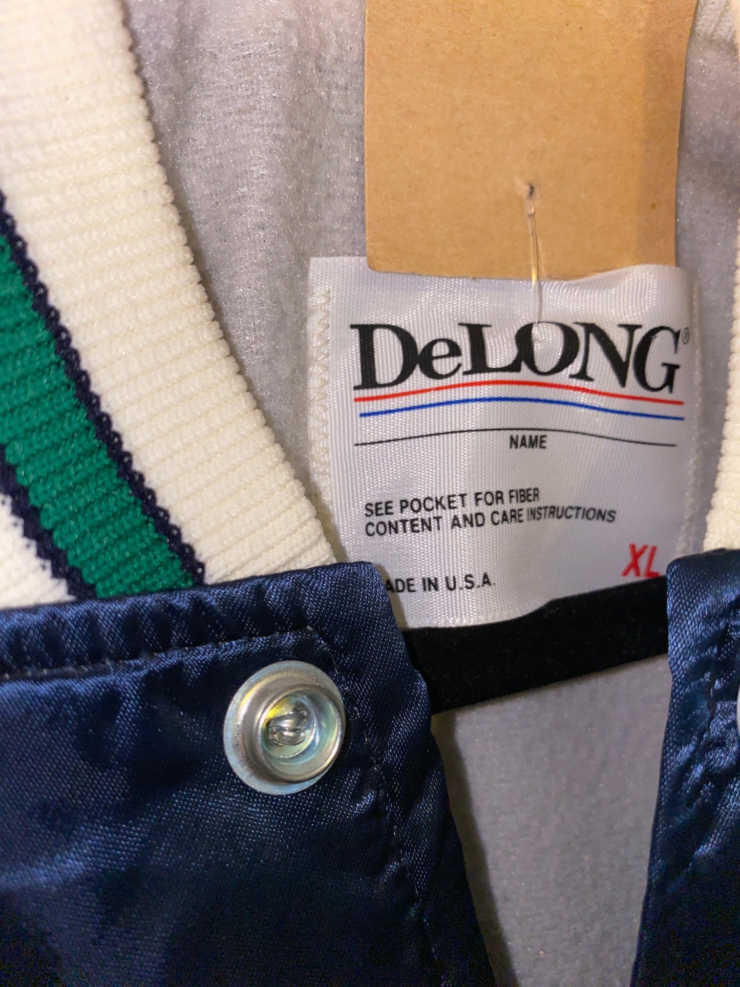 Vintage Satin Bomber Sidewinders Baseball Jacket