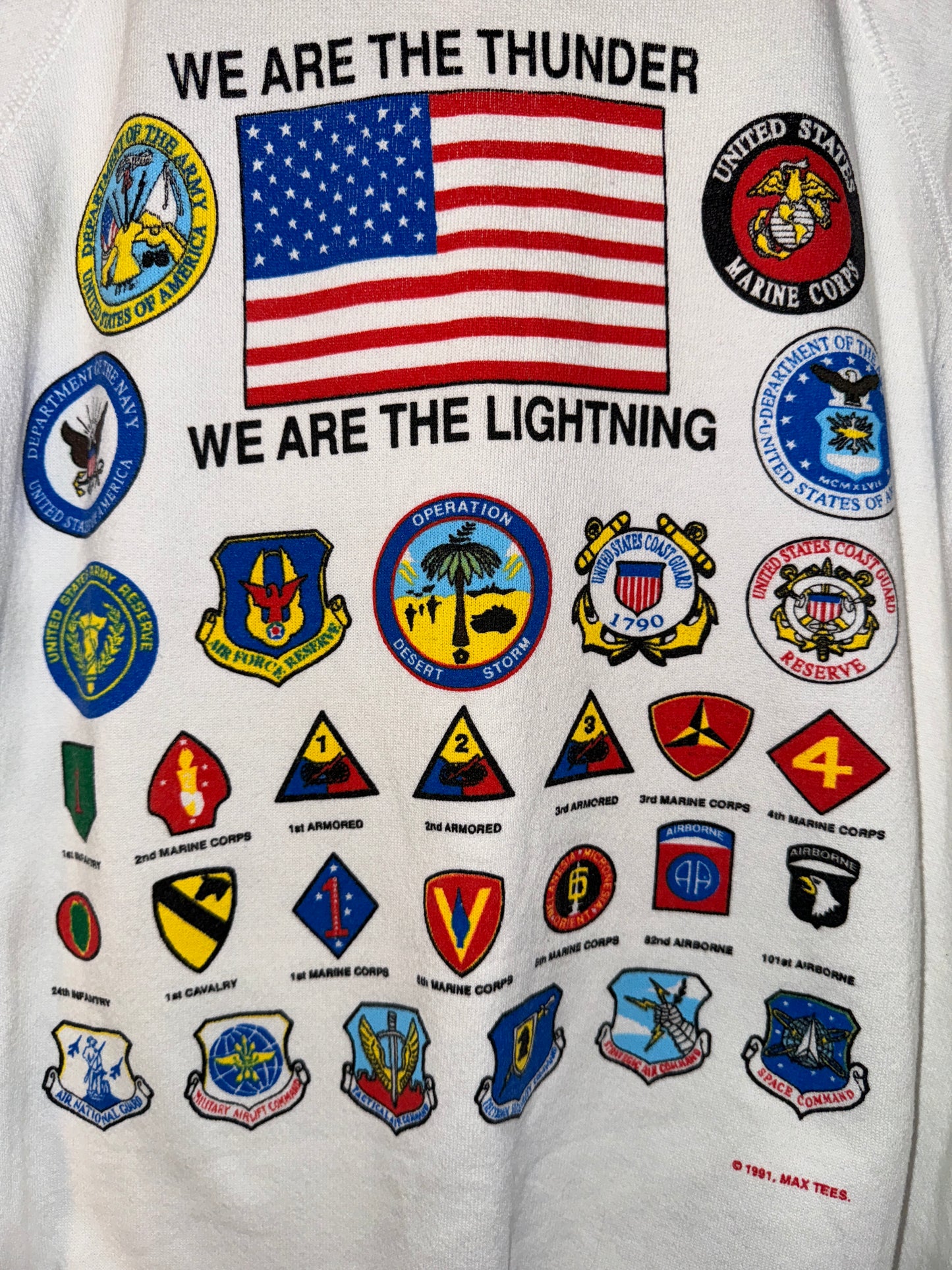 Vintage Desert Storm Shirt Gulf War Operation Desert Shield 1990s