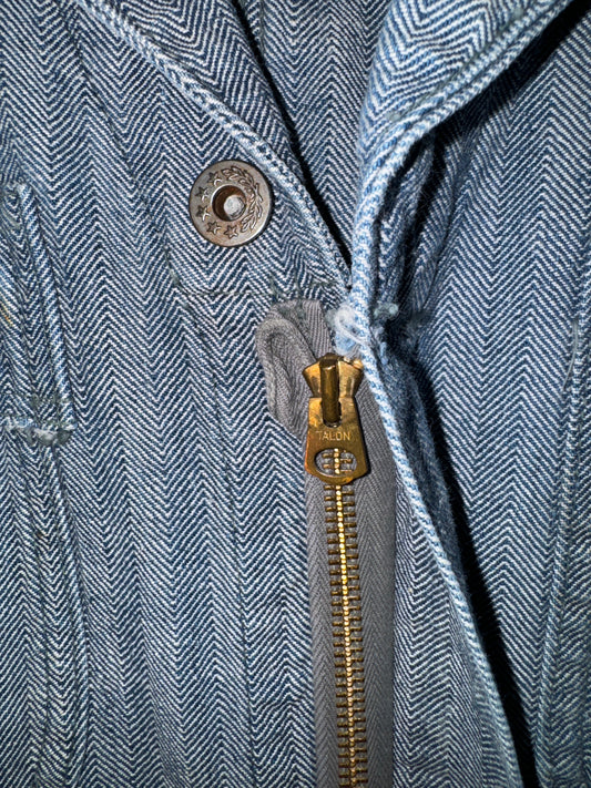 Vintage Dickies Coveralls Herringbone Workwear