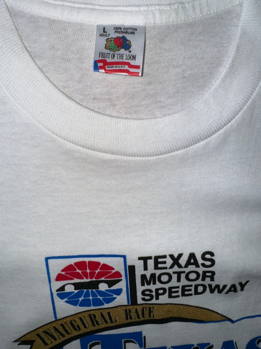 Vintage Texas Motor Speedway Shirt NASCAR 1997 Inaugural Race