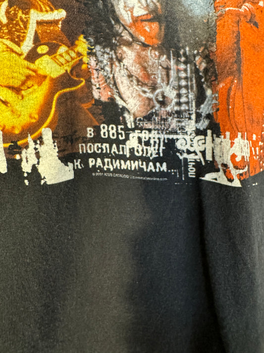 Vintage KISS Shirt KISS Concert Shirt 2001 Russian Japanese Chinese