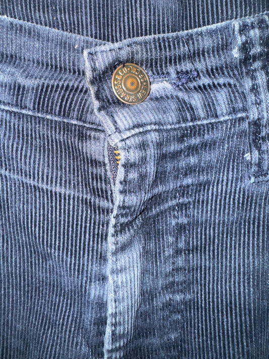 *Vintage Levi's Corduroy Pants Levis 517 White Tab 1980s Bootcut