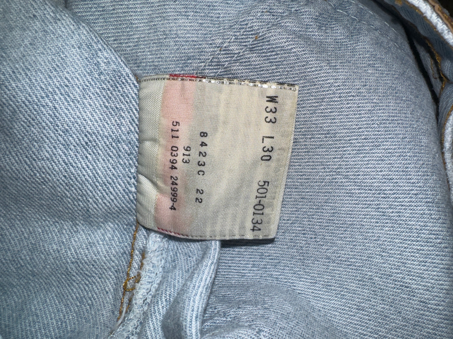 *Vintage Levi's 501 Jeans 1990s Levis Pants