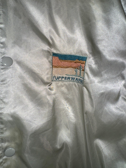 Vintage Tupperware Jacket Cactus Desert Patch Tupperware Party