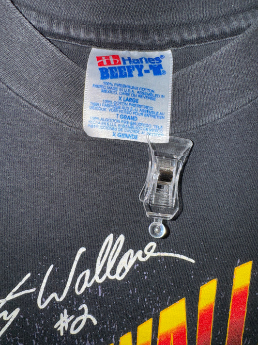 Vintage Rusty Wallace Shirt NASCAR Graphic Tee 1990s