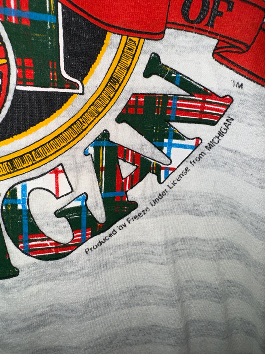 Vintage University of Michigan Shirt by Freeze Michigan Wolverines 1990s