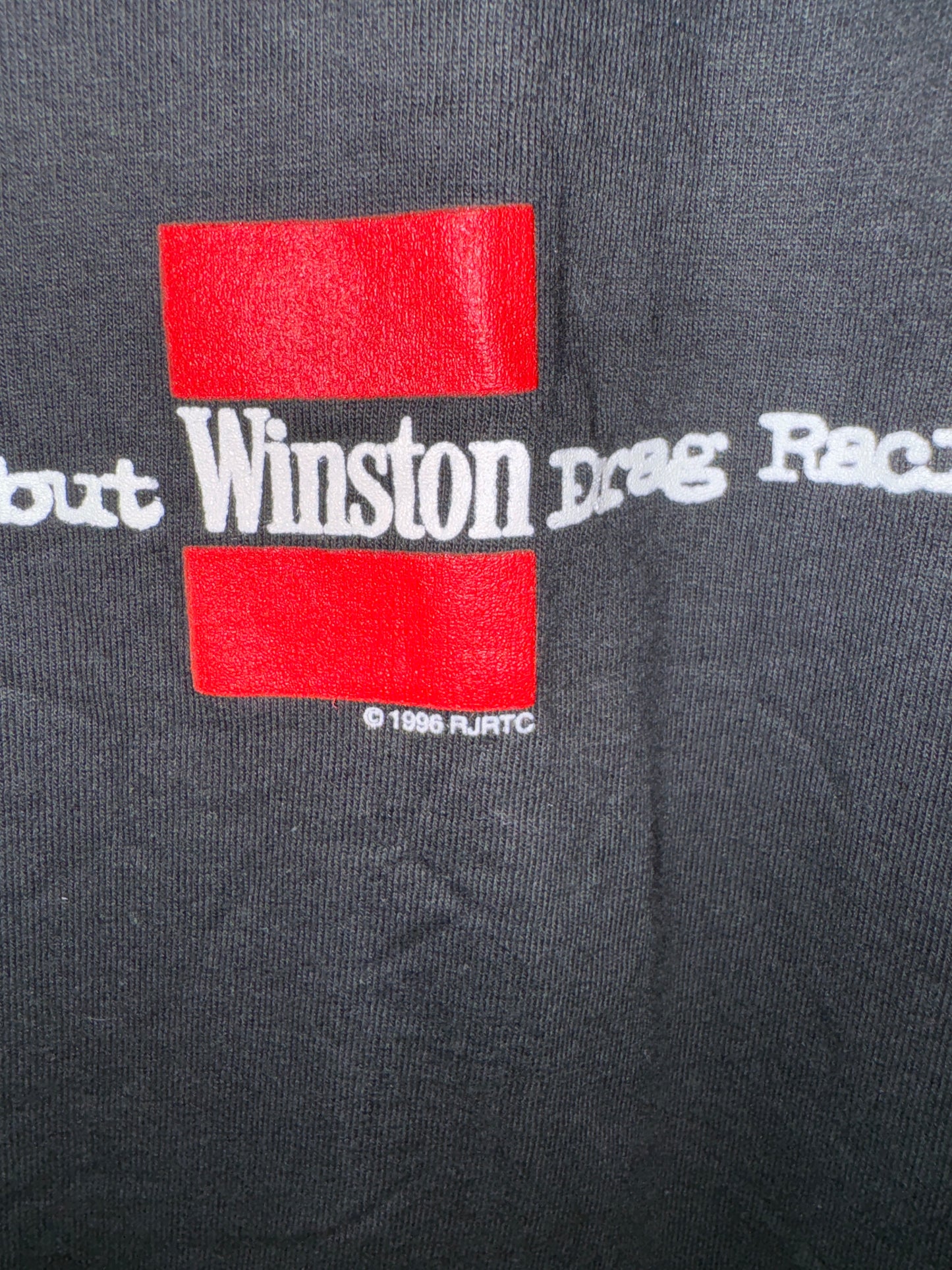 Vintage Winston Racing Shirt NHRA Drag Racing 1990s