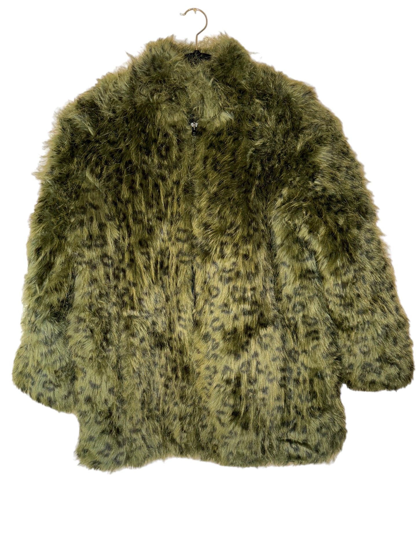 Vintage Leopard Print Coat by Painted Pony