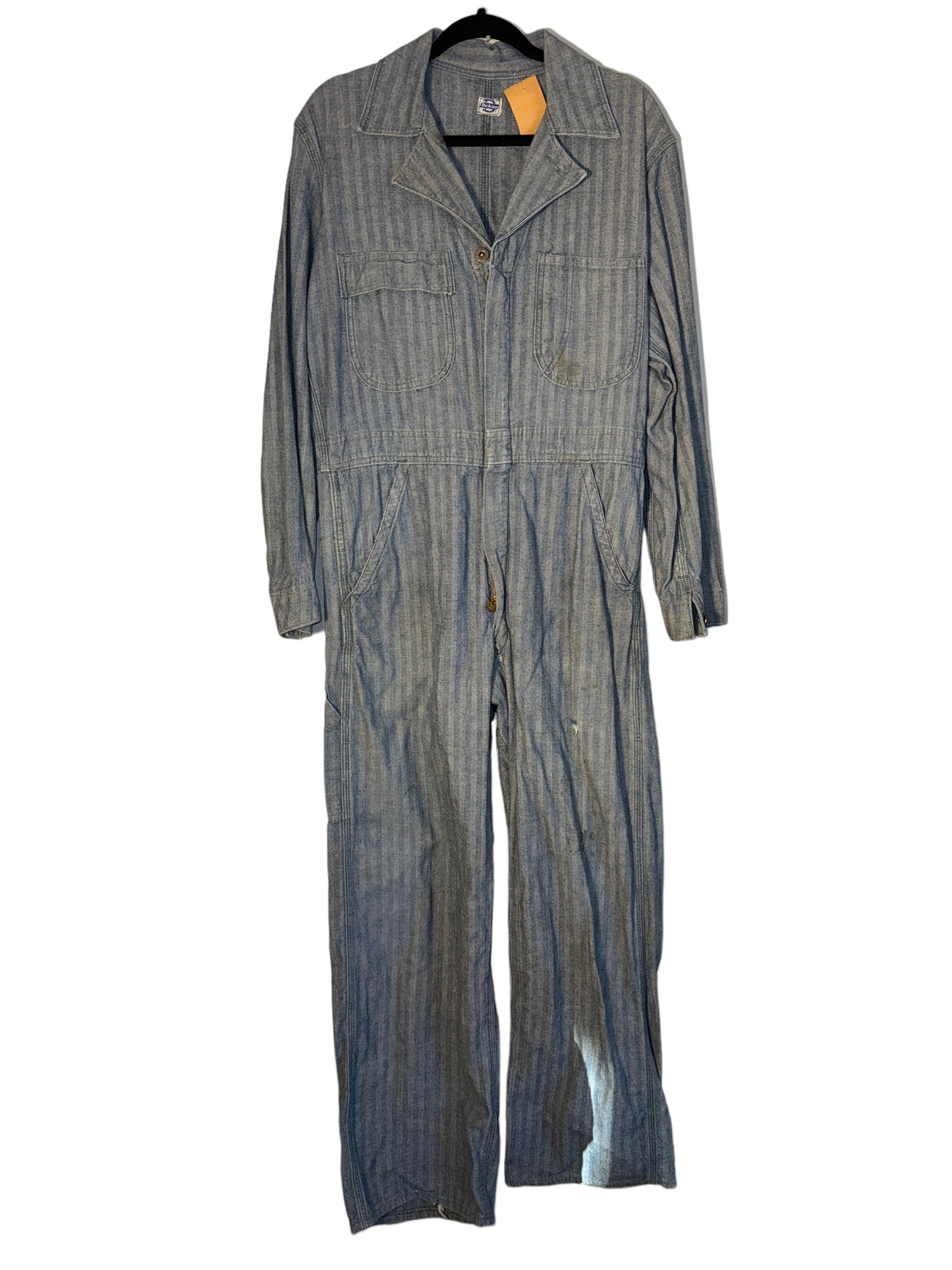Vintage Dickies Coveralls Herringbone Workwear