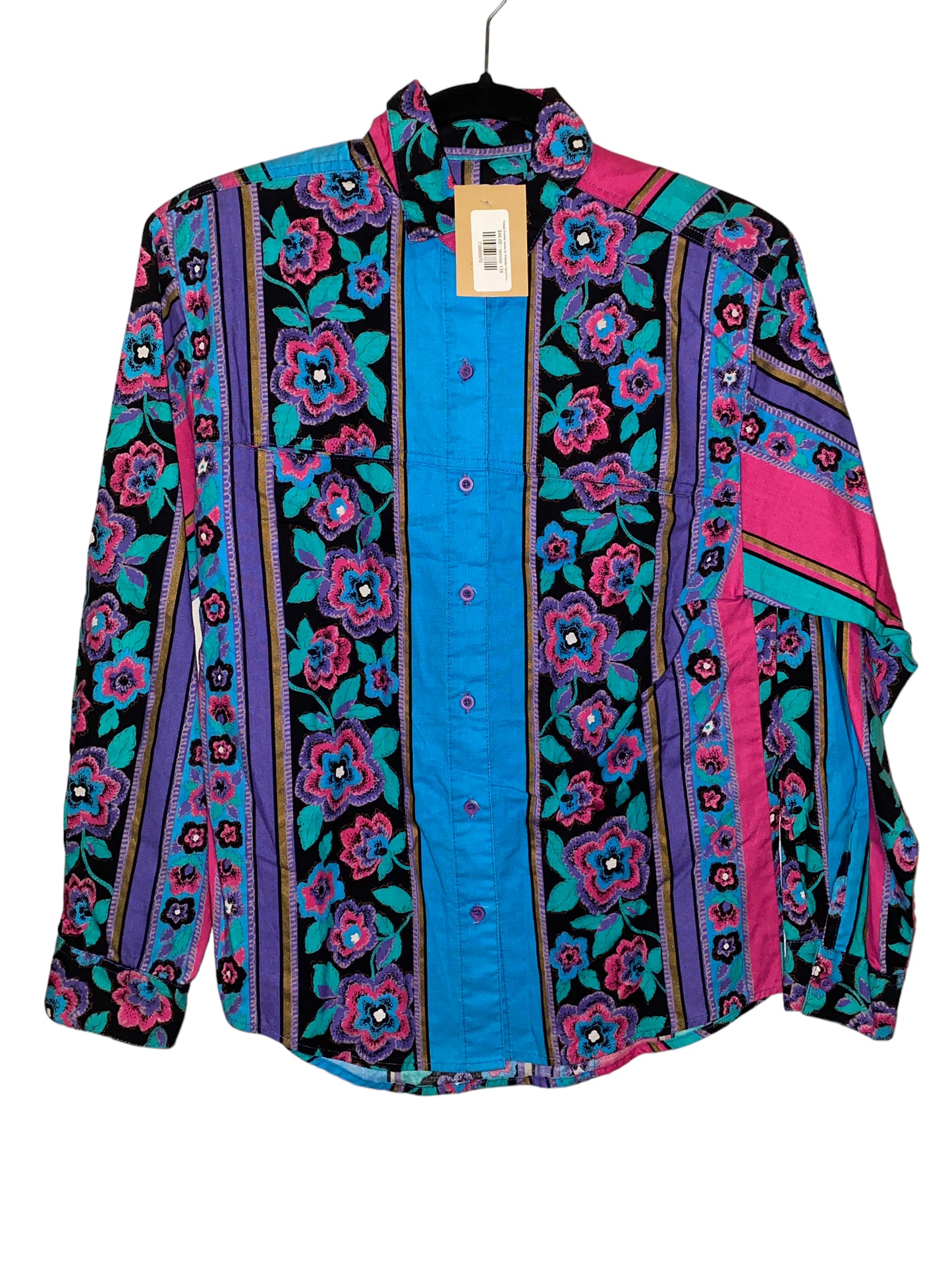 Vintage Frontier Series by Wrangler Floral Print Button Up