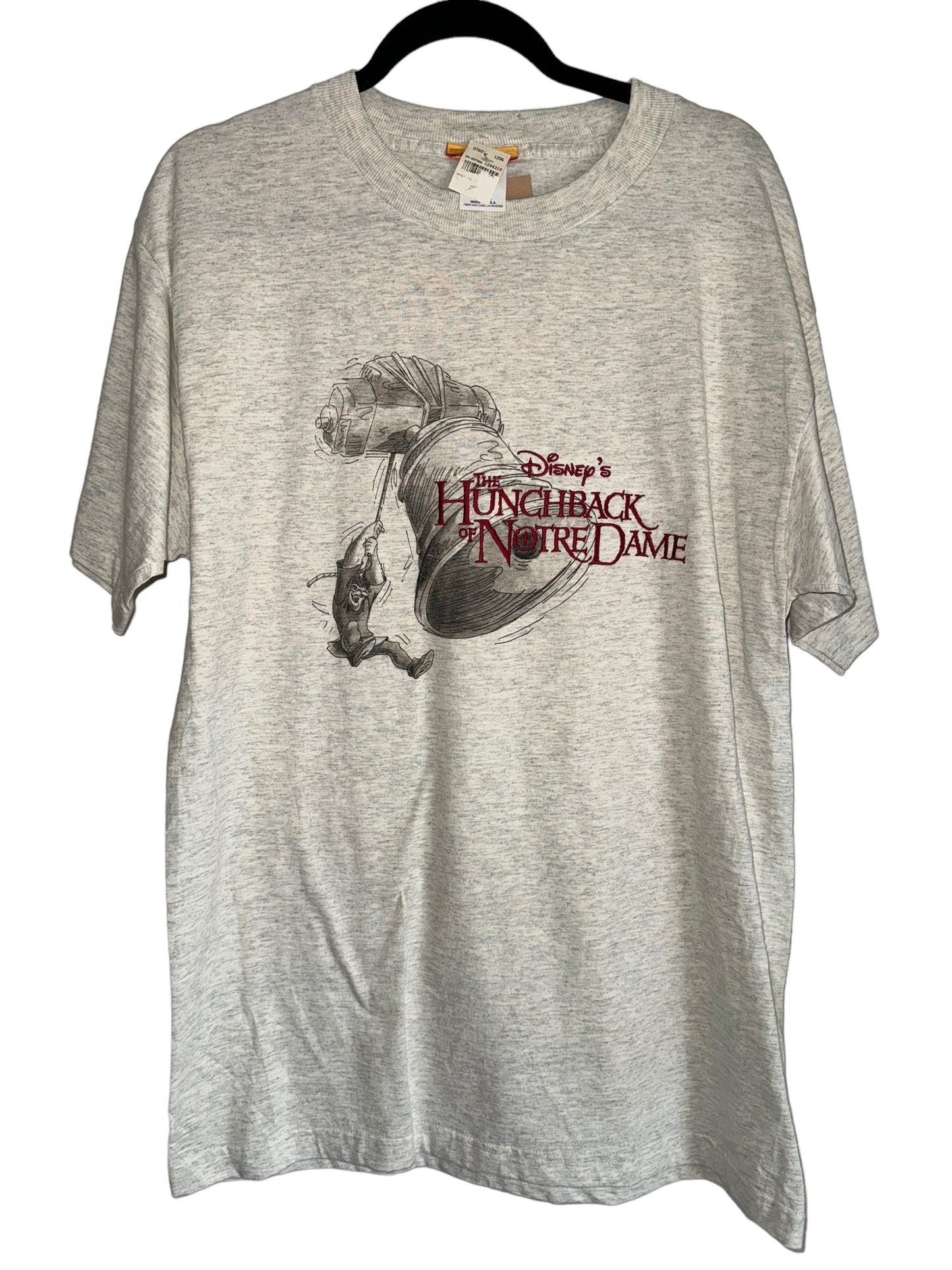 Vintage Hunchback of Notre Dame Shirt Disney 1990s