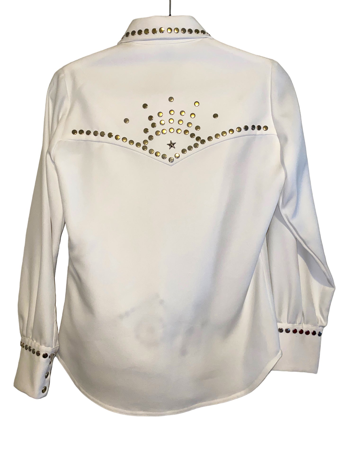Vintage 1970s Studded Suit Set Elvis Jumpsuit Disco Cowgirl