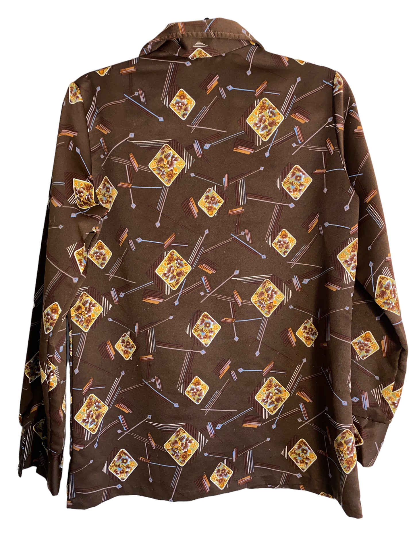 Vintage Wide Lapel Button Up All Over Print Flowers