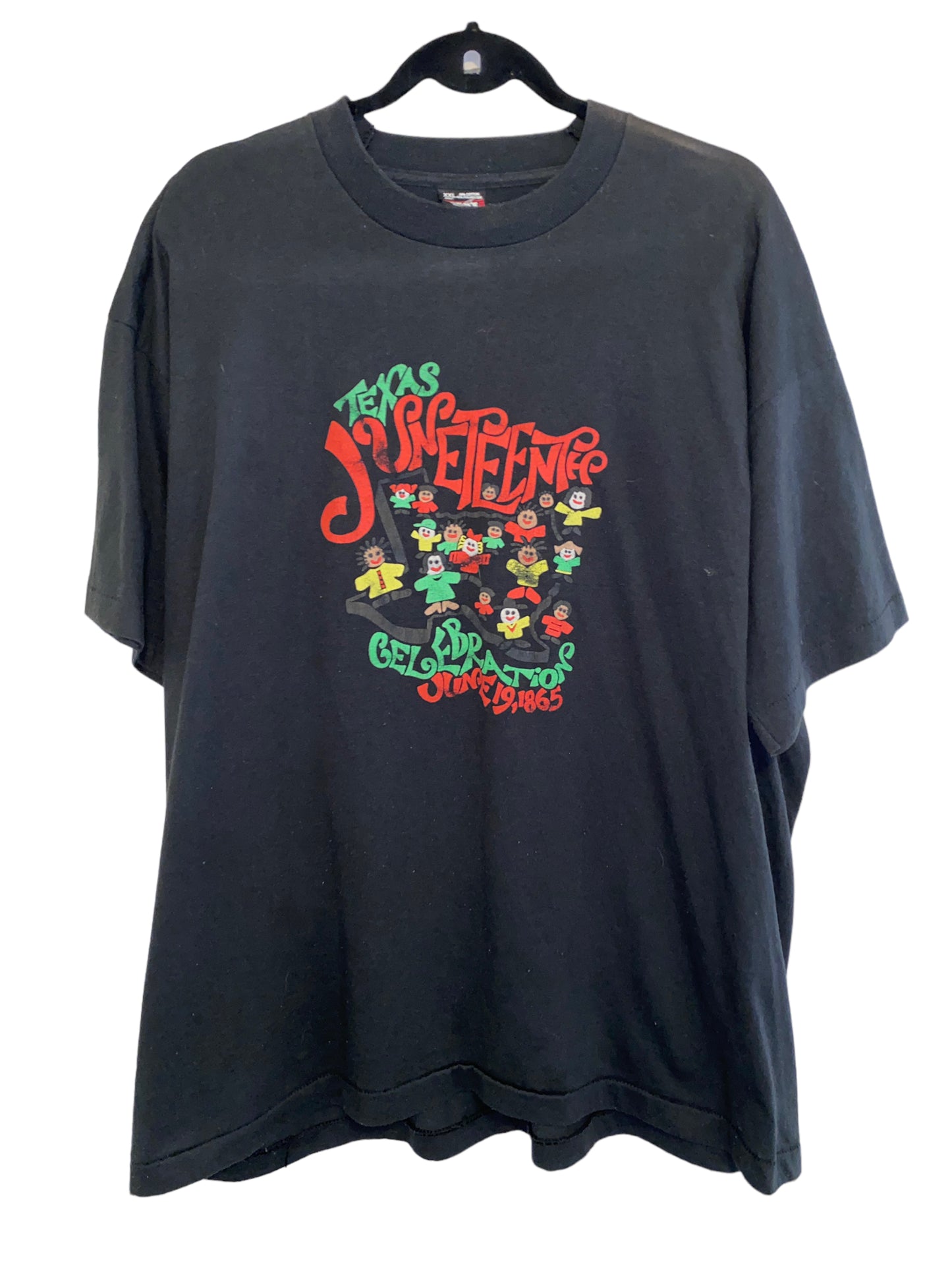 Vintage Juneteenth Shirt 1990s Black Pride