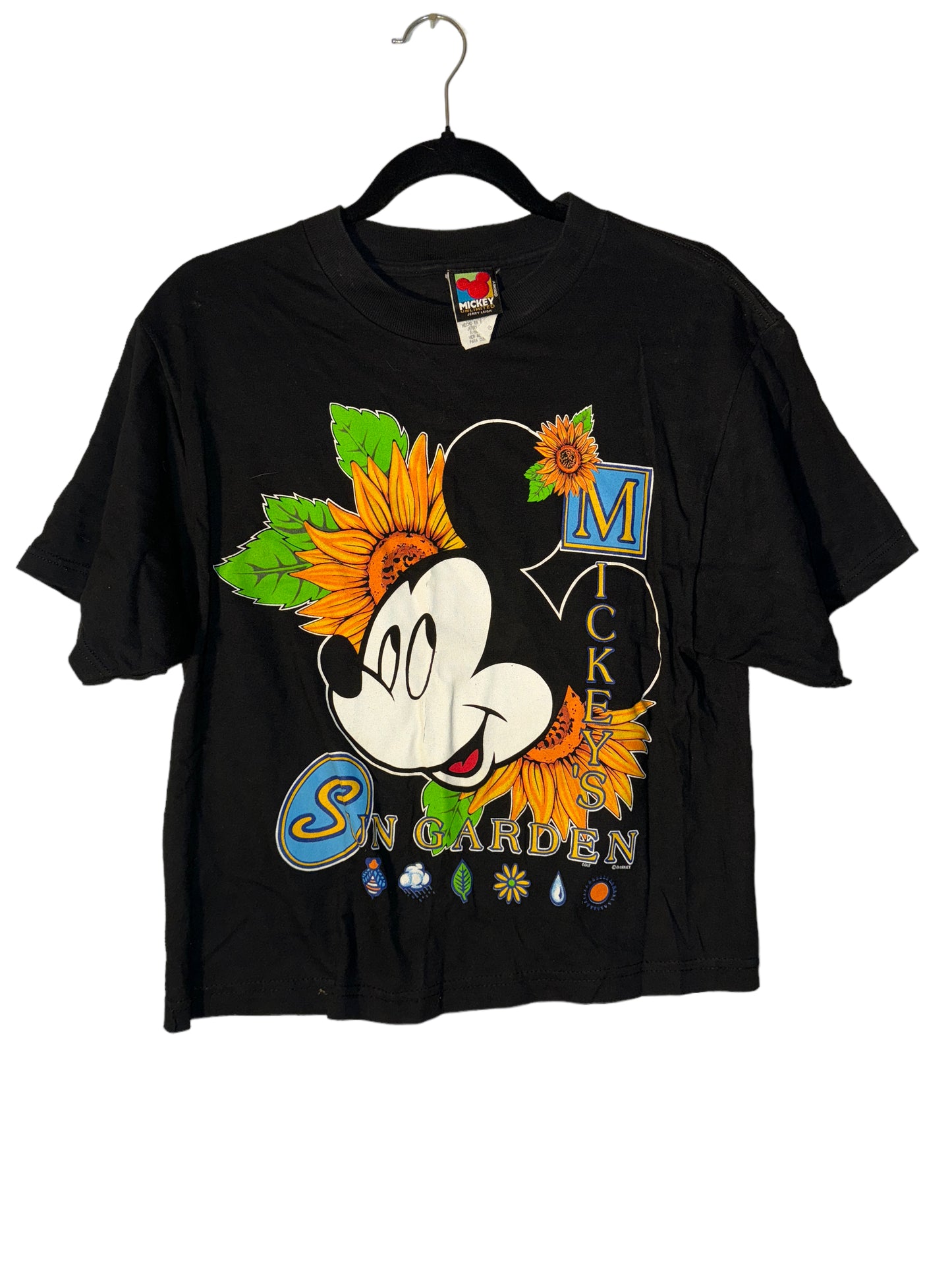Vintage Mickey Mouse Shirt Mickeys Garden