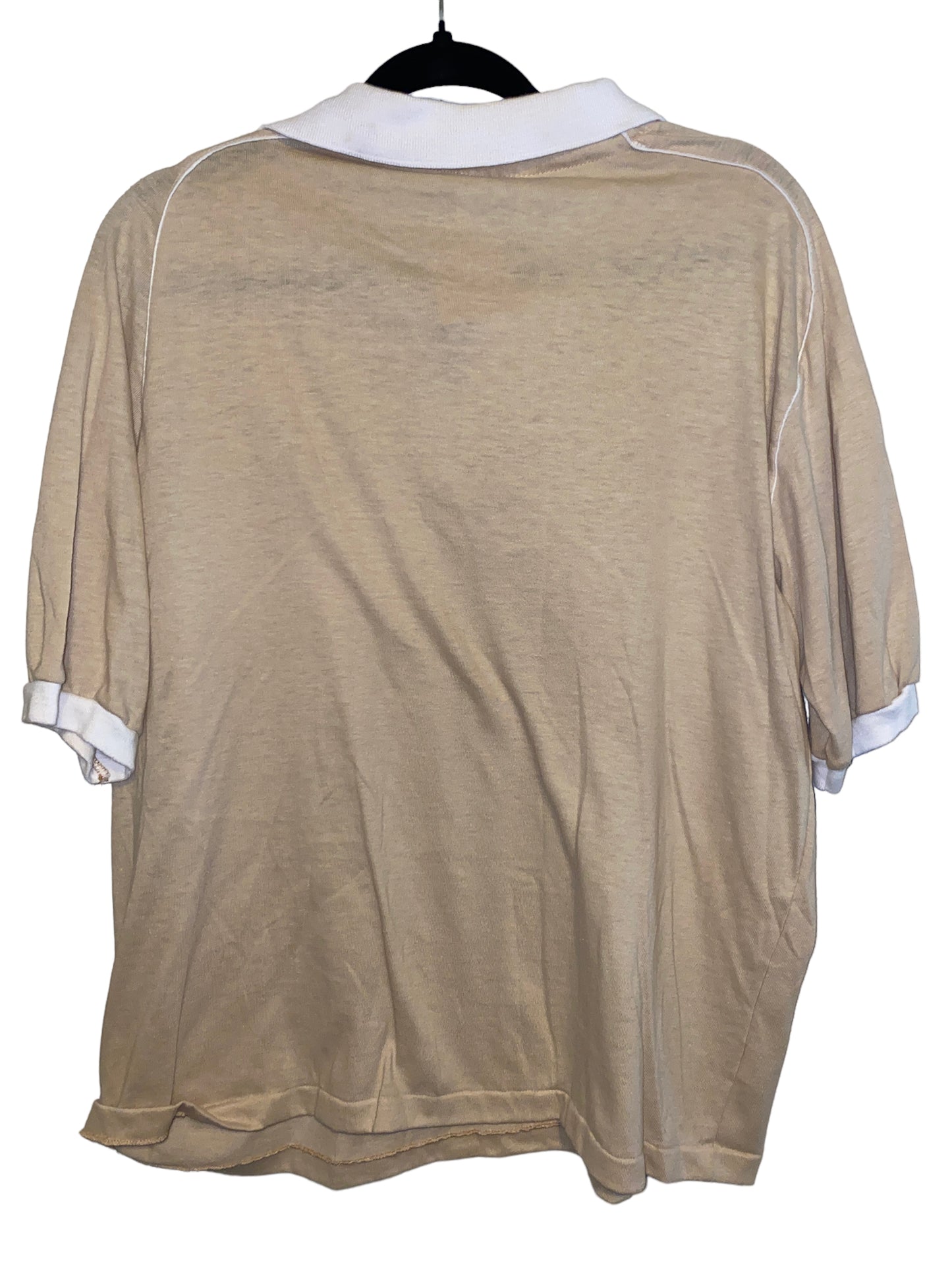 Vintage BF Goodrich Polo Shirt w Piping Trim