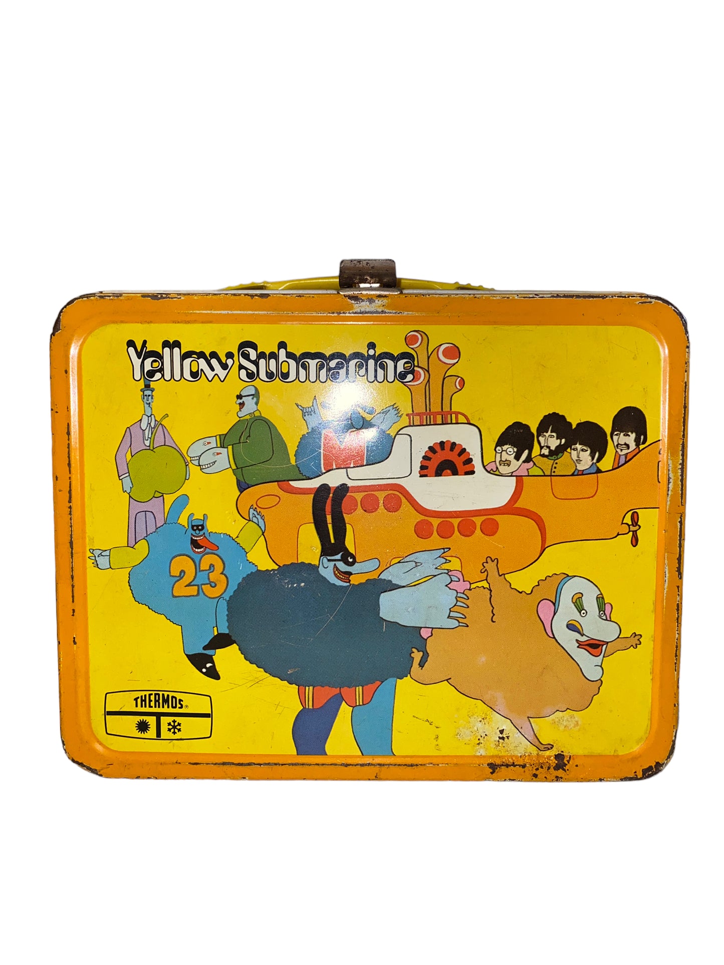Vintage Beatles Yellow Submarine 1968 Lunchbox