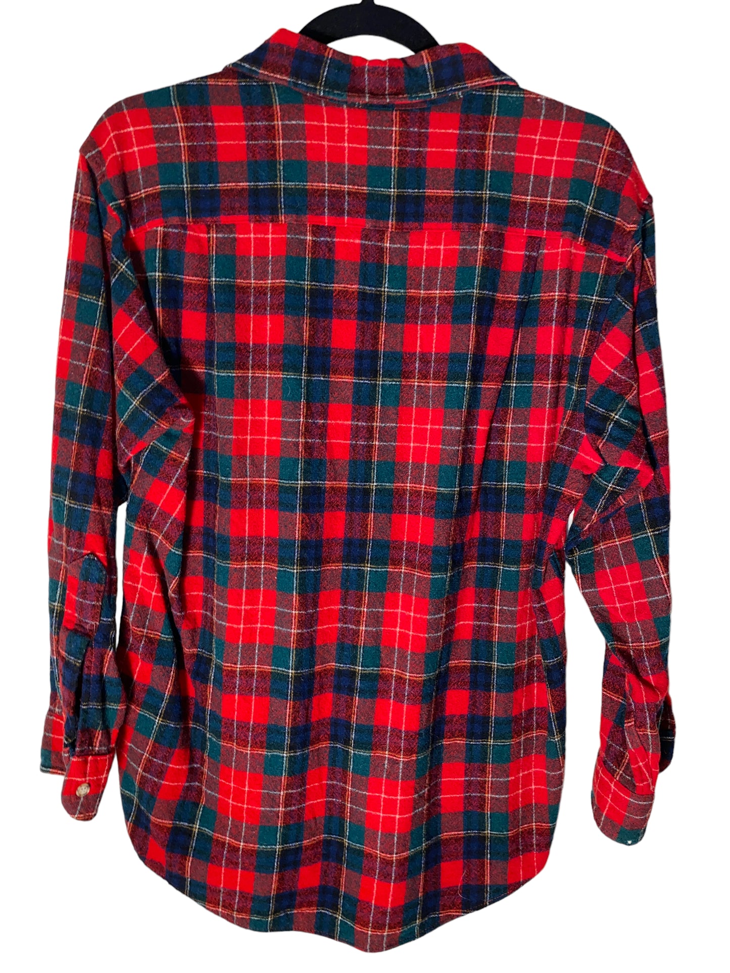 Vintage Pendleton Red Flannel Button Up Shirt