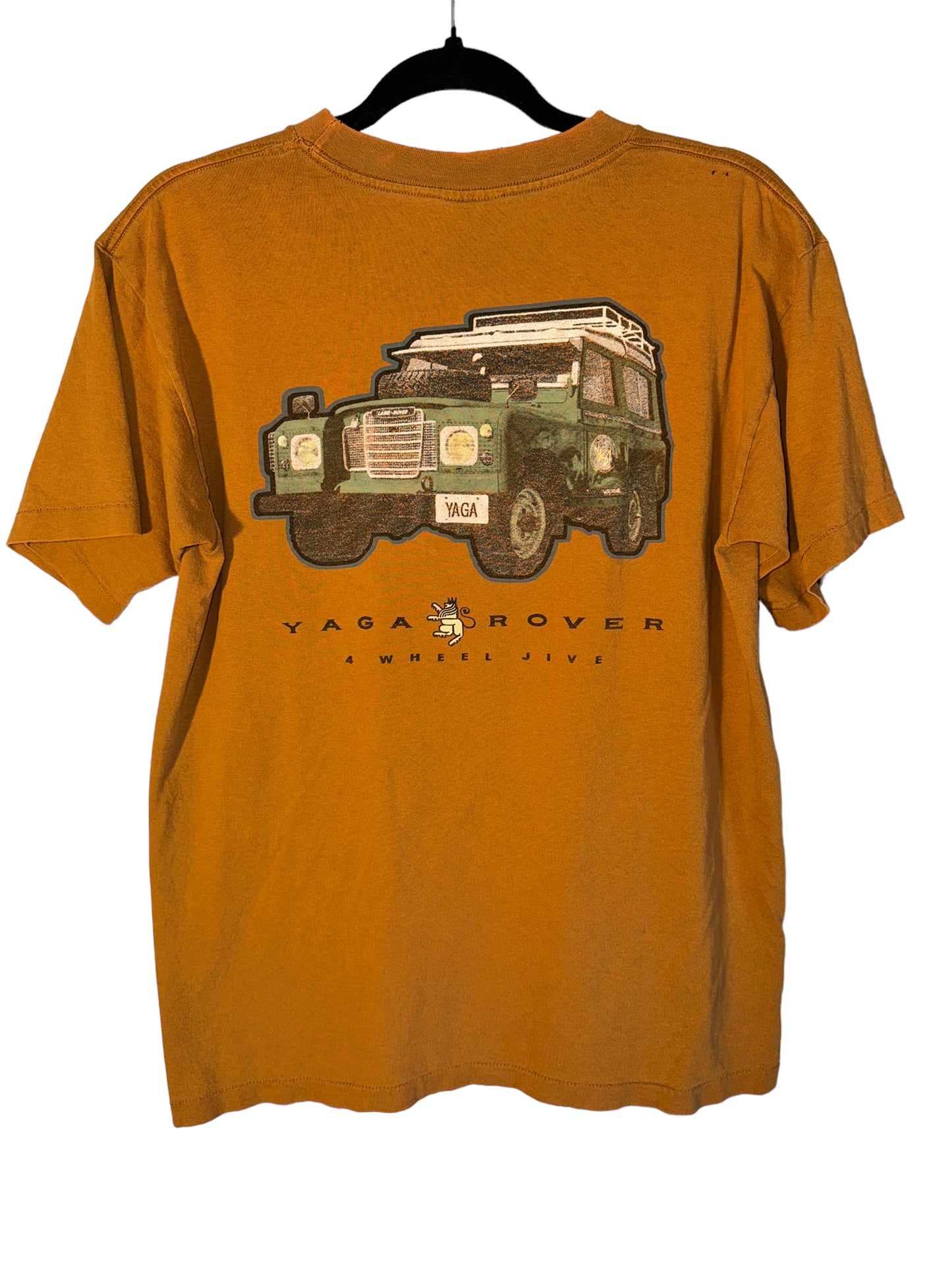 Vintage YAGA Shirt Yaga Brand Four Wheel Jive Yaga Rover