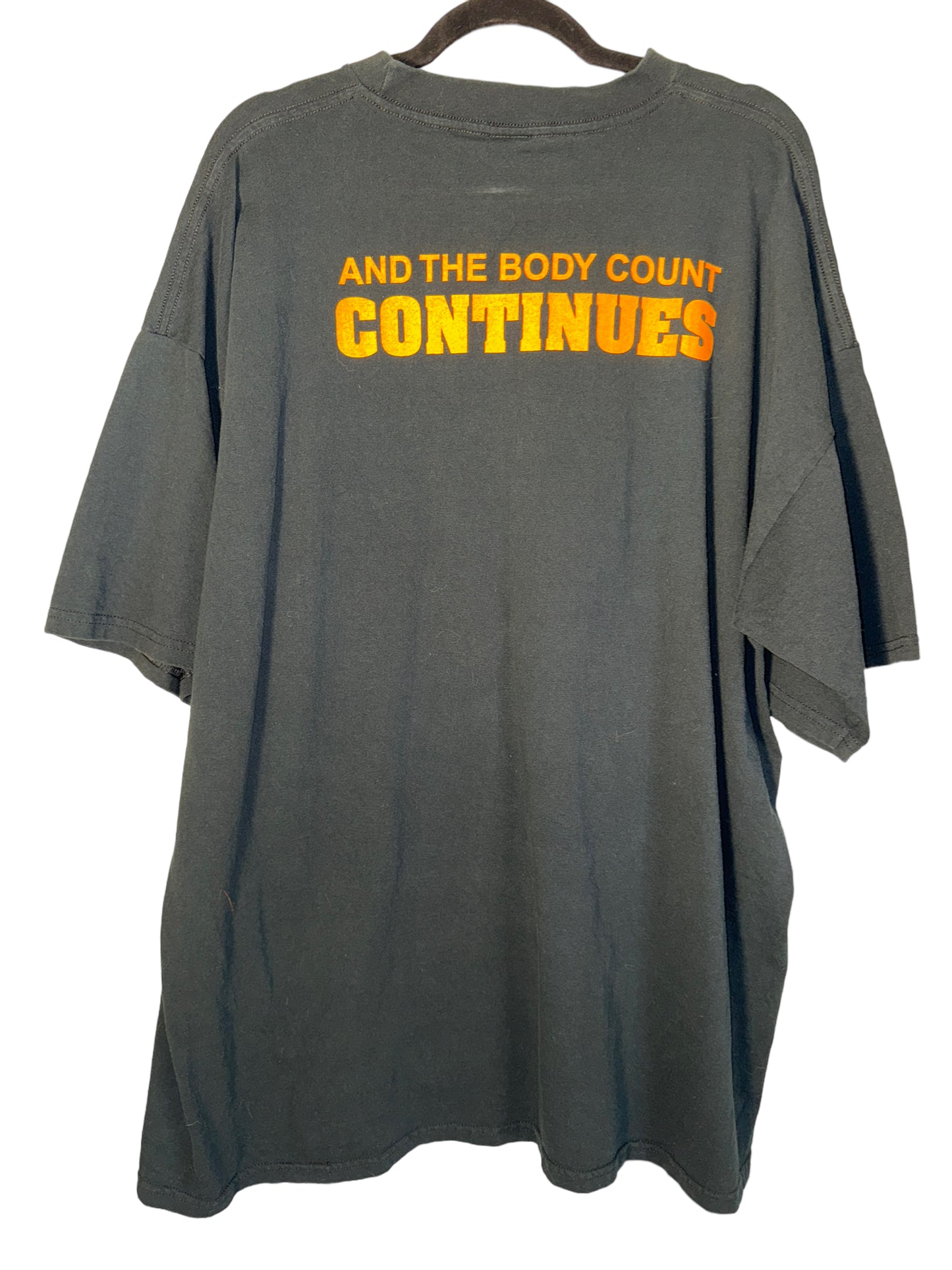 Vintage Vietnam War Shirt Agent Orange Body Count