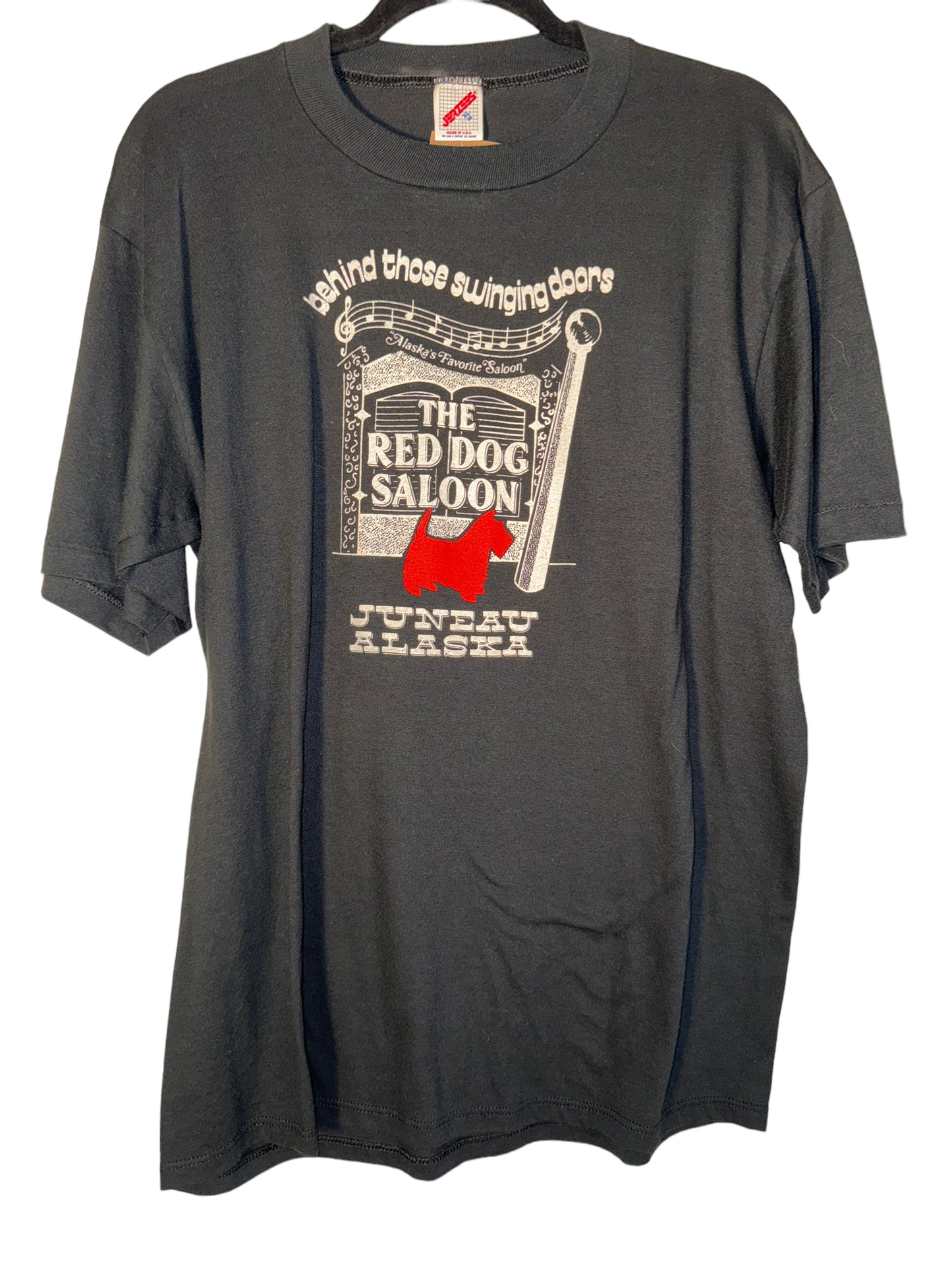 Vintage Red Dog Saloon Shirt Juneau Alaska