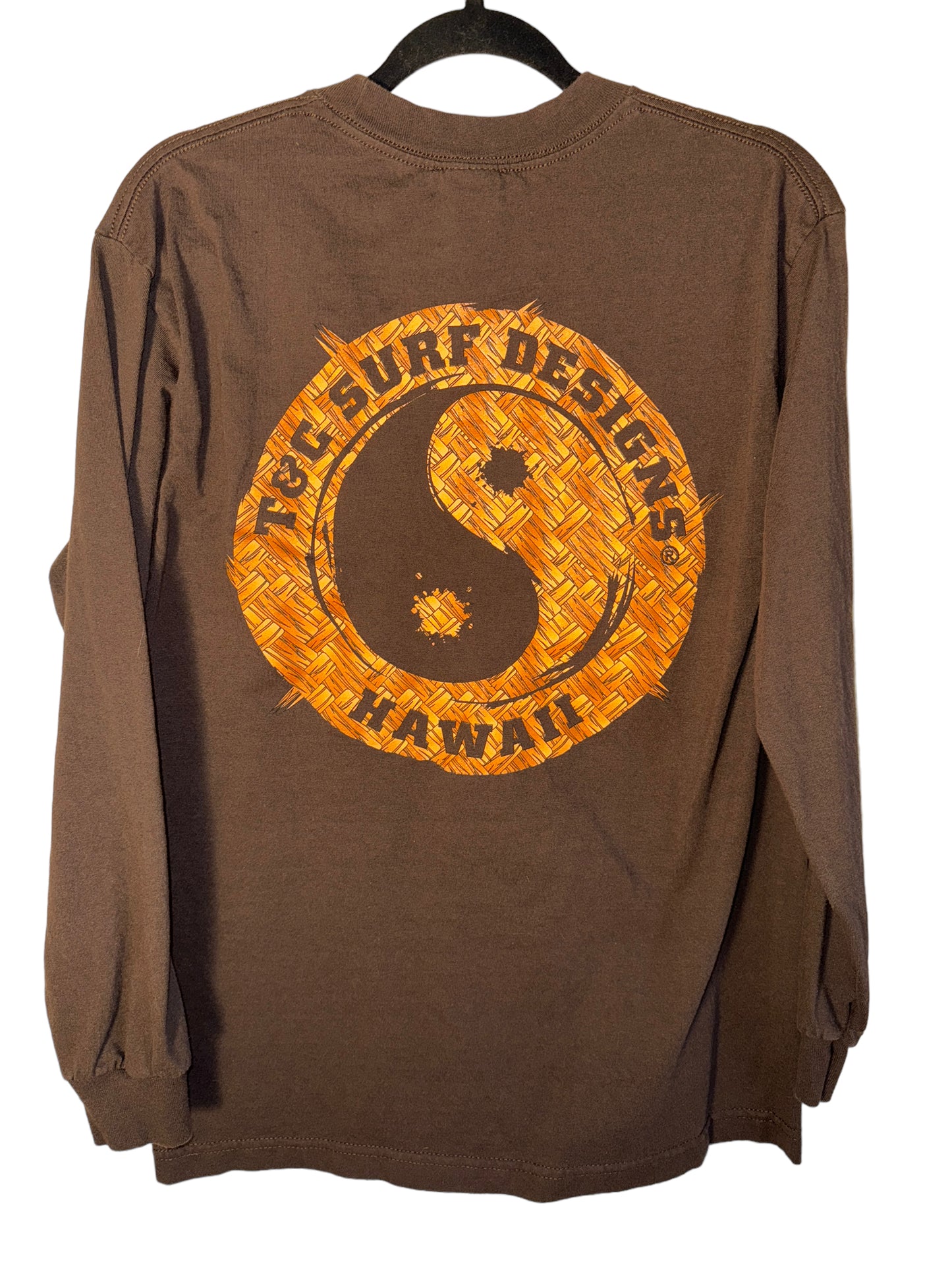 Vintage T and C Surf Designs Shirt T&C Surf Hawaii Long Sleeve Yin Yang