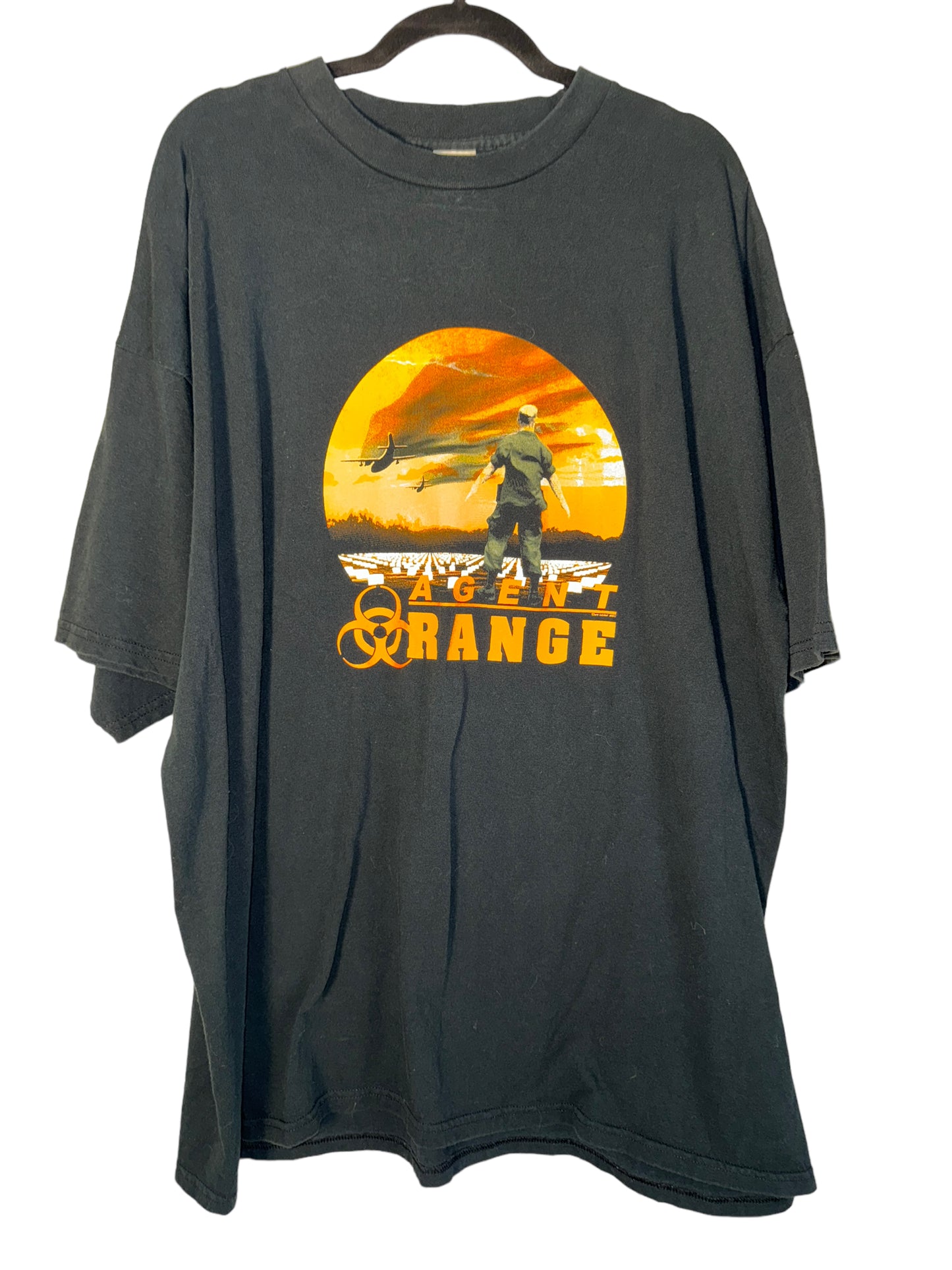 Vintage Vietnam War Shirt Agent Orange Body Count