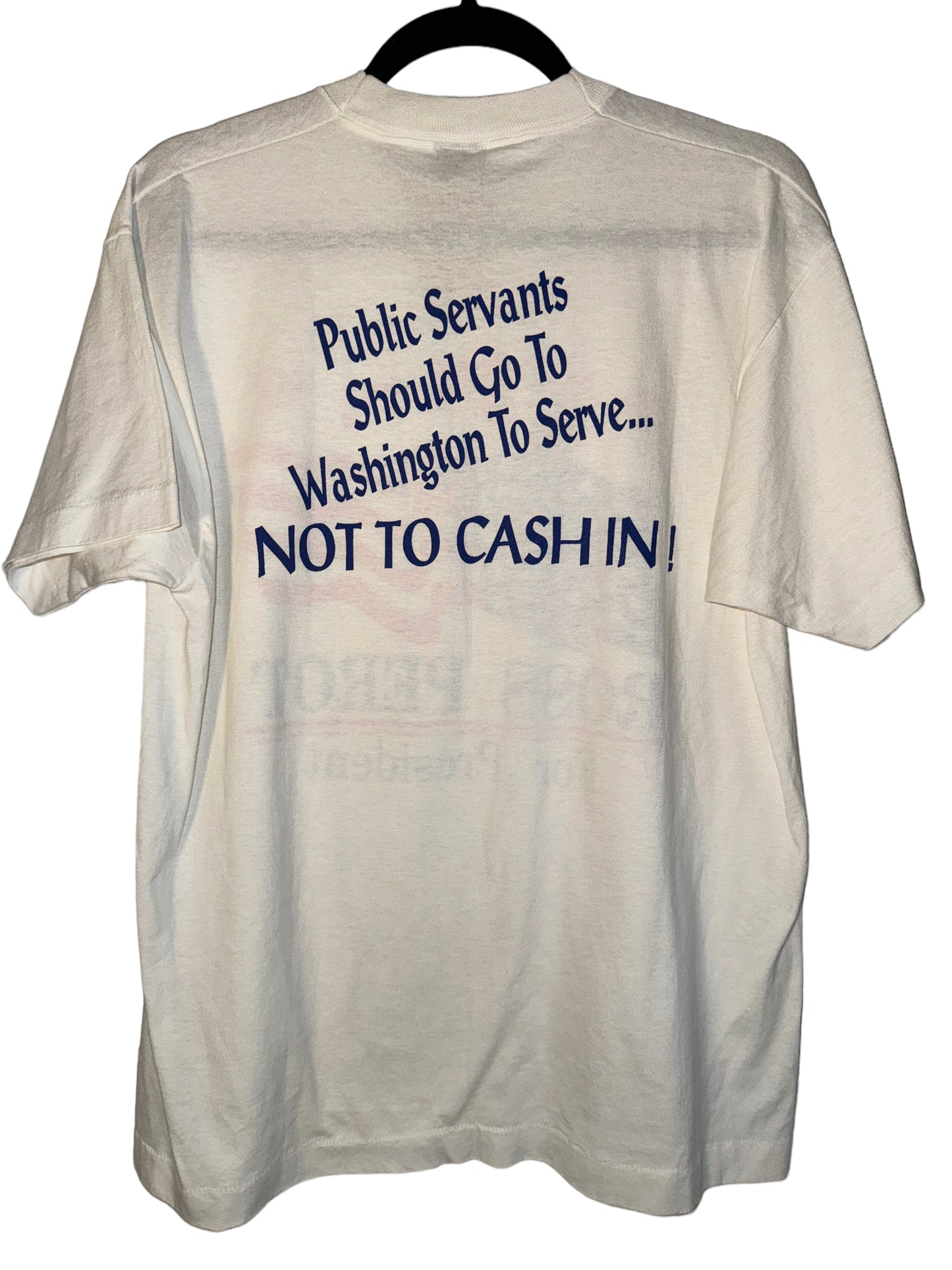 Vintage Ross Perot Shirt 1992 Election Tee