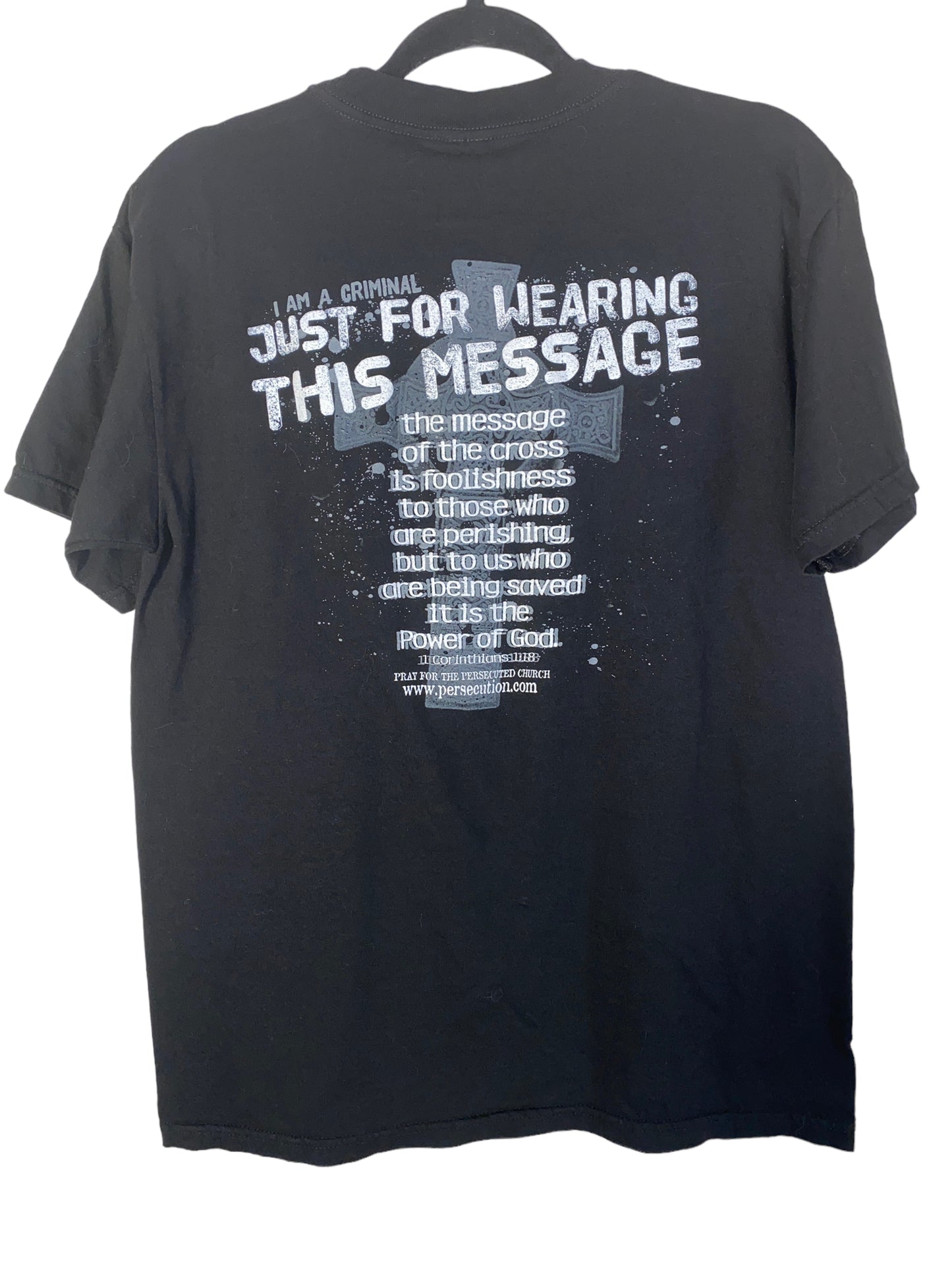 Vintage Christian Shirt I Am A Criminal