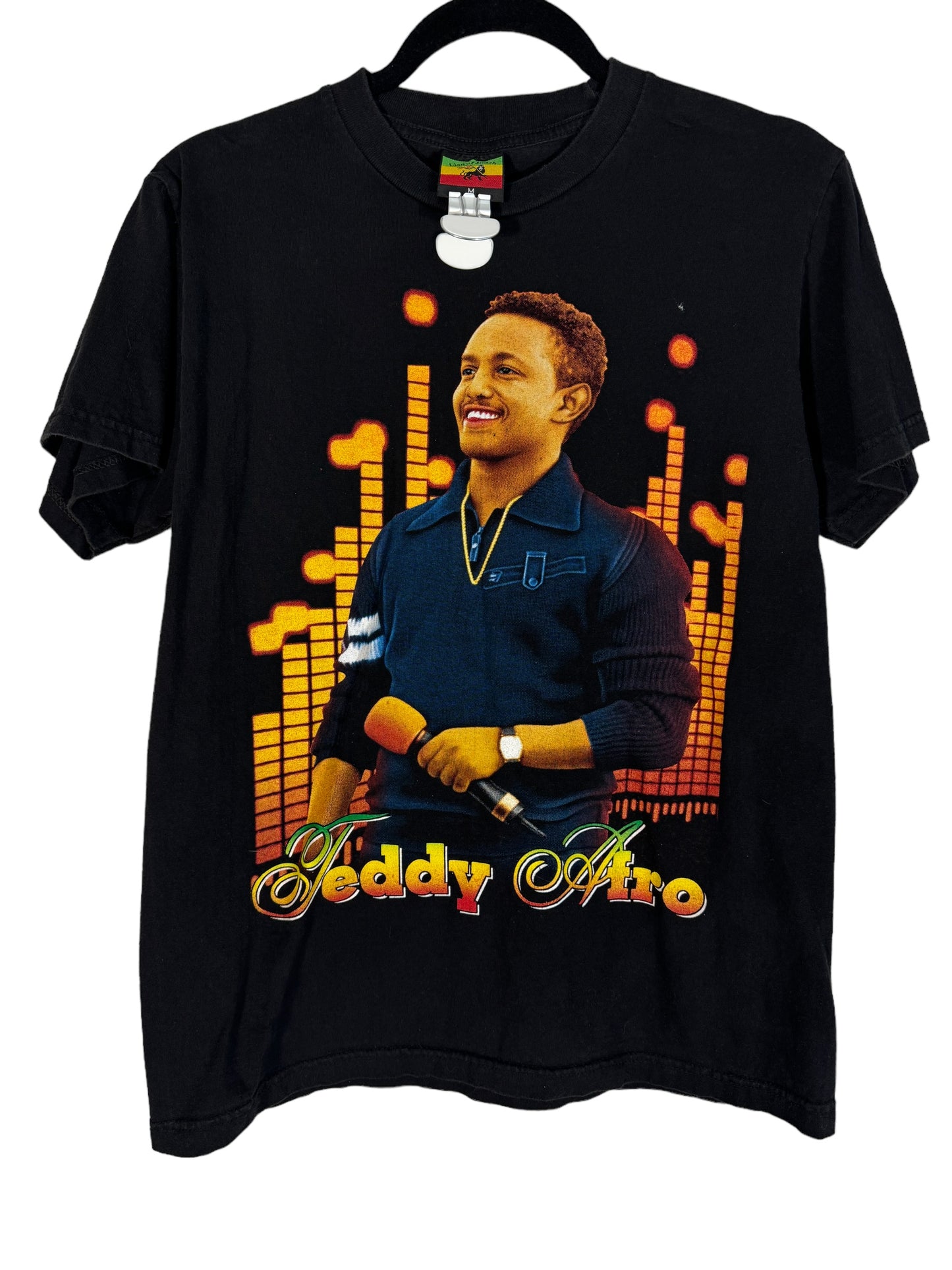 Vintage Teddy Afro Shirt Ethiopia Reggae 2000s Concert Shirt