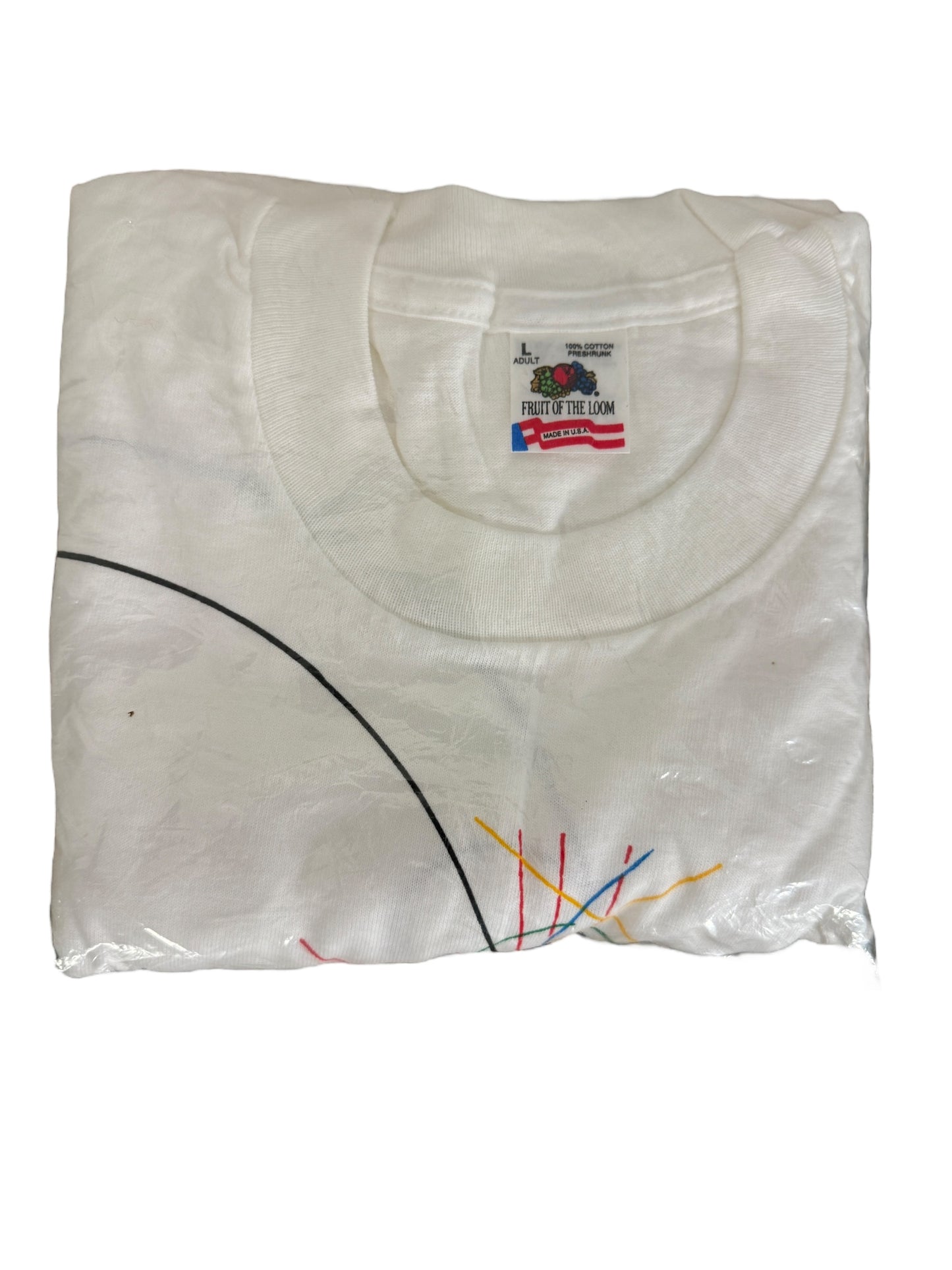 Vintage Super Collider Shirt Science Graphic Tee 1990s
