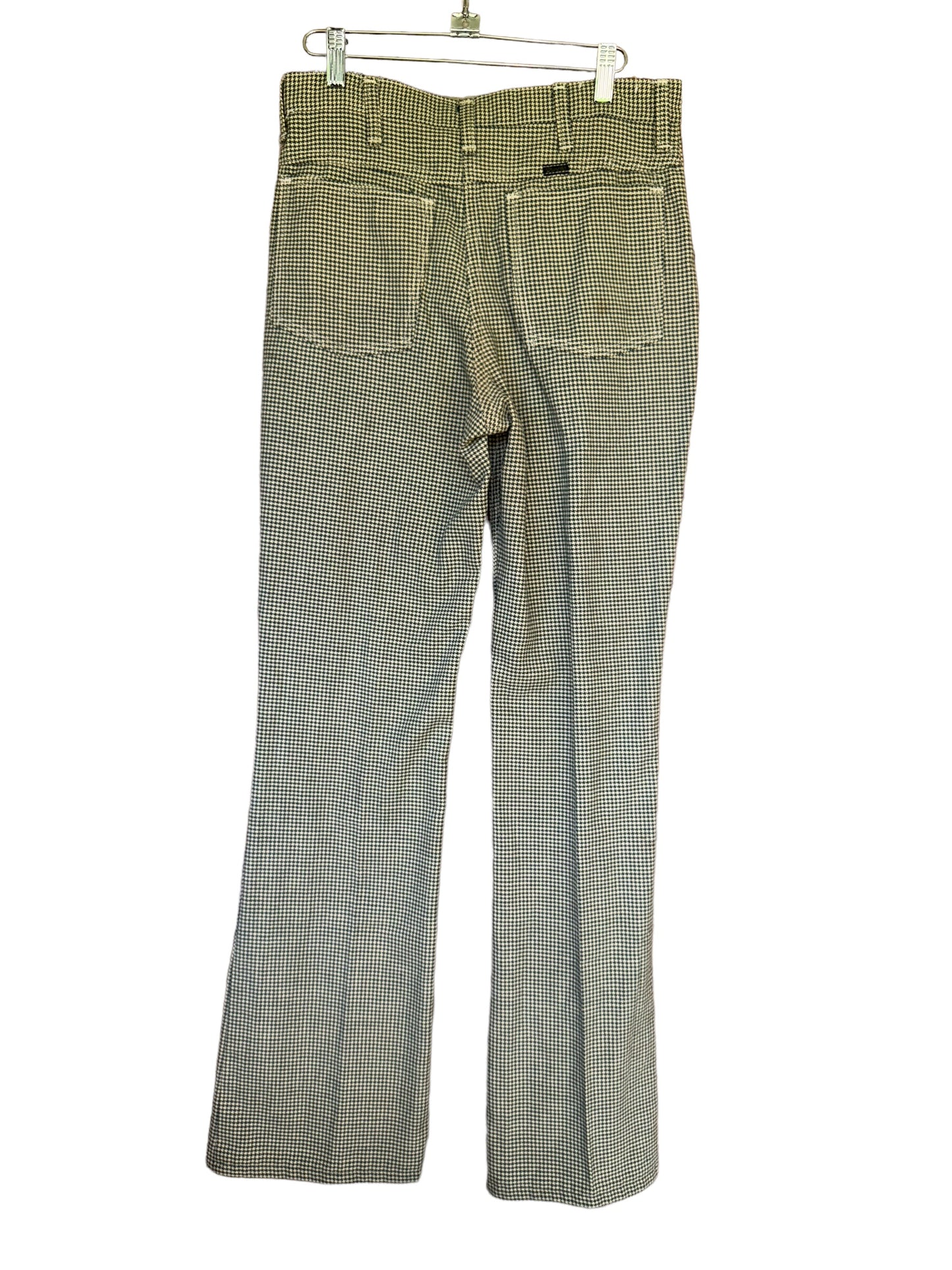 Vintage Wrangler Houndstooth Bellbottoms
