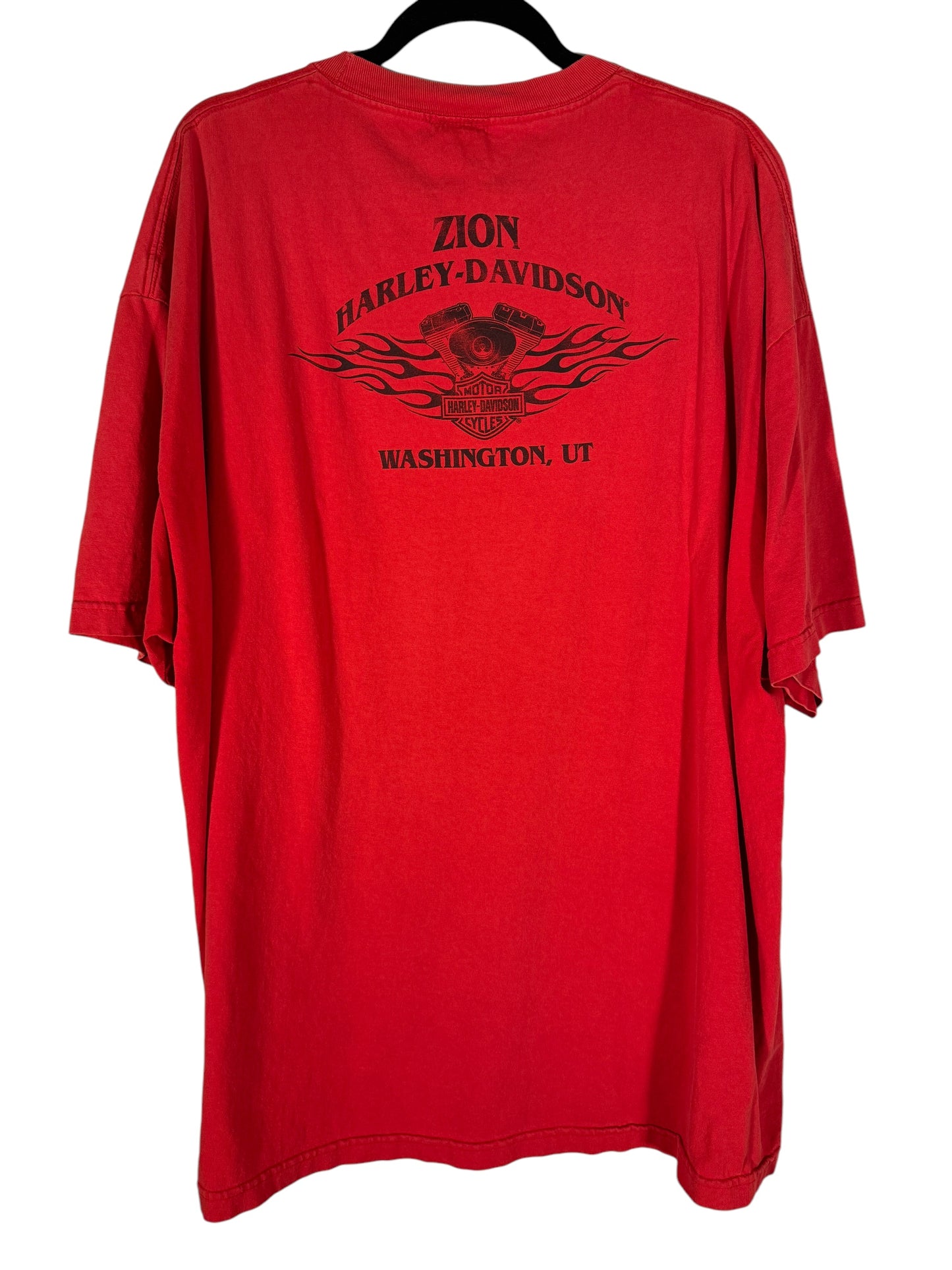 Harley Davidson Pocket Tee Washington Utah