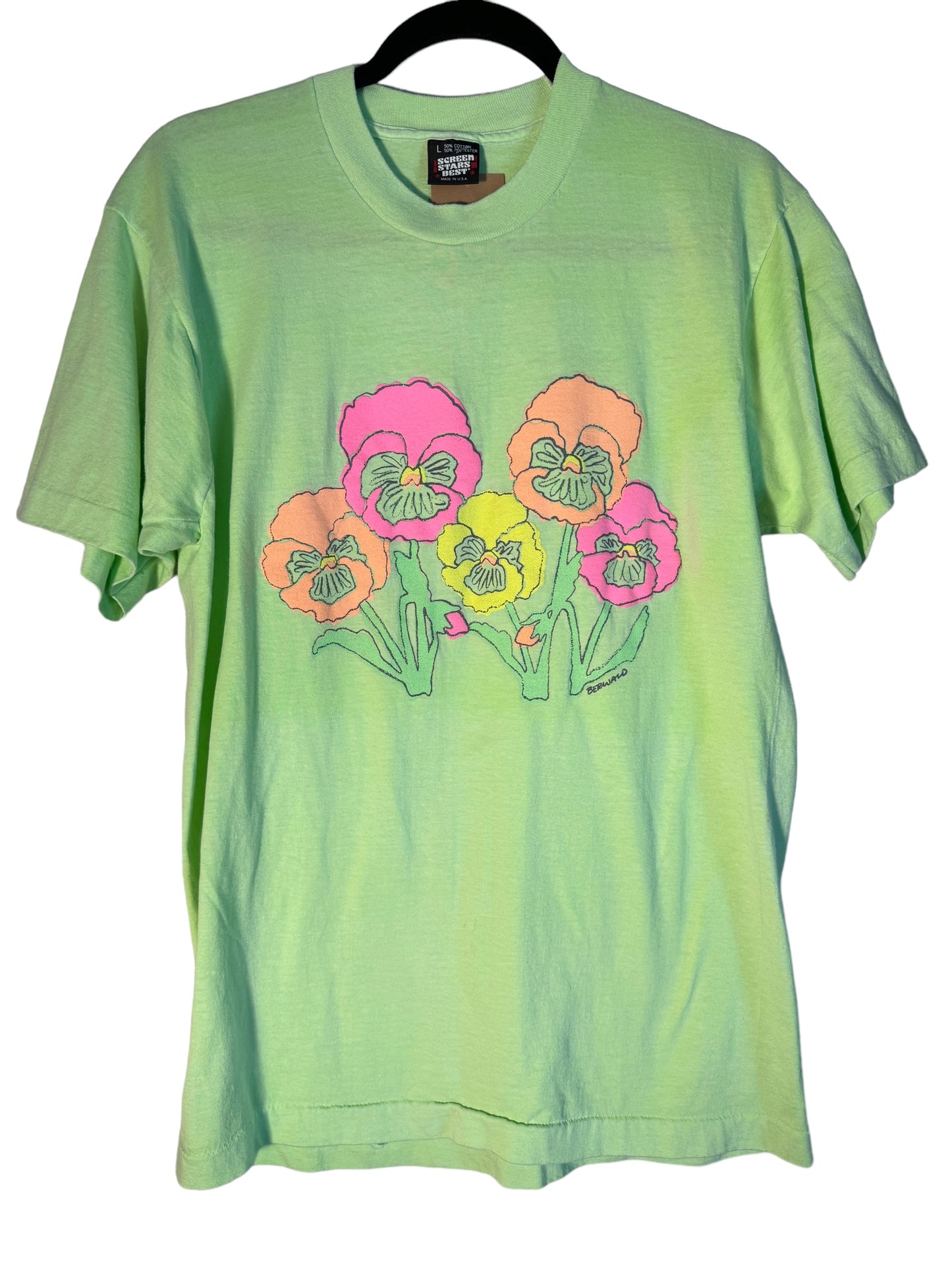 Vintage Poppy Flowers Shirt by Berwald