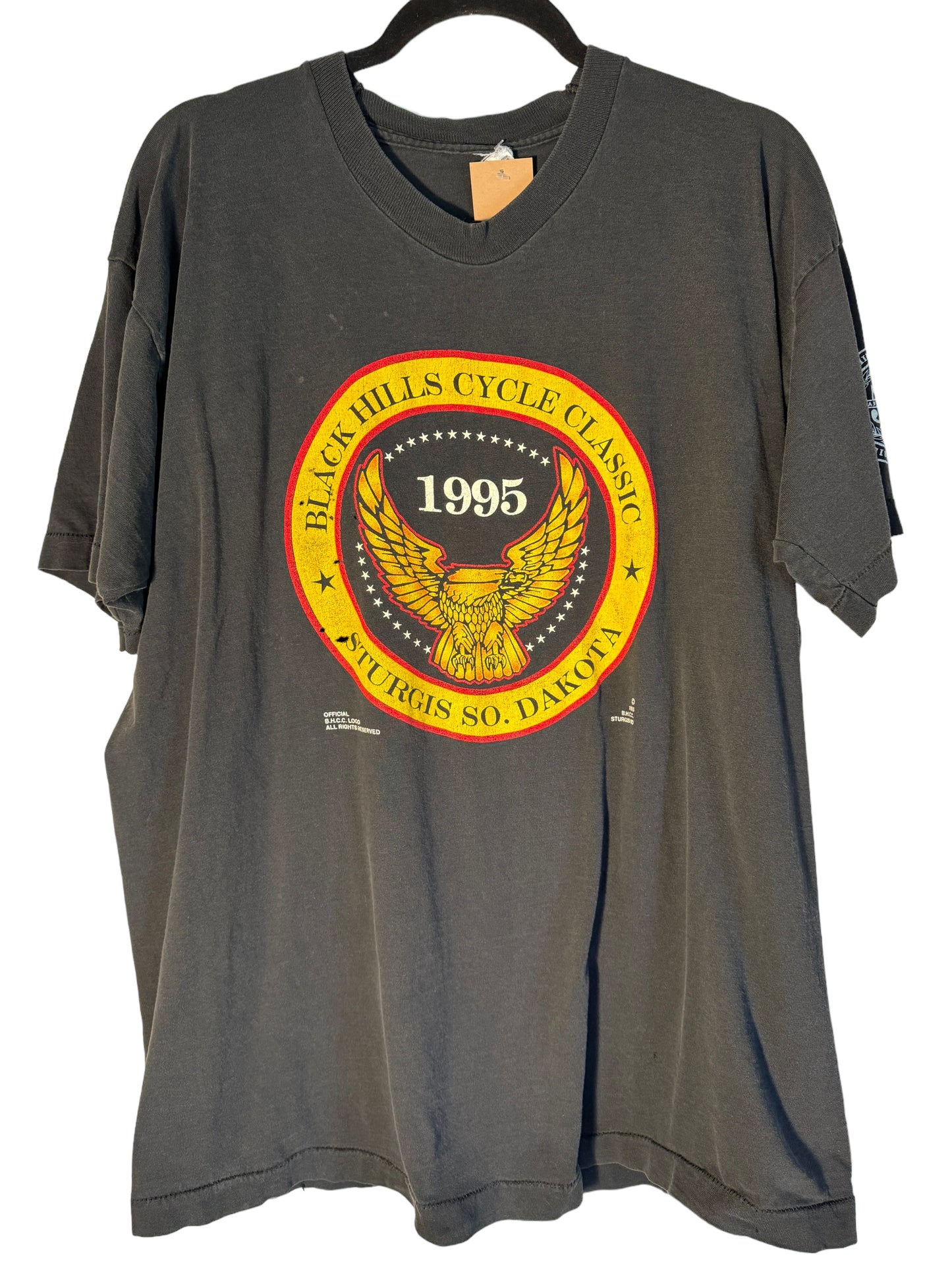 Vintage Sturgis Shirt Black Hills Rally 1995