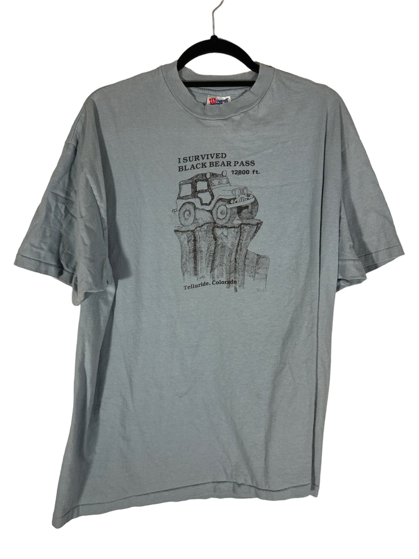 Vintage Off Road Shirt I Survived Black Bear Pass