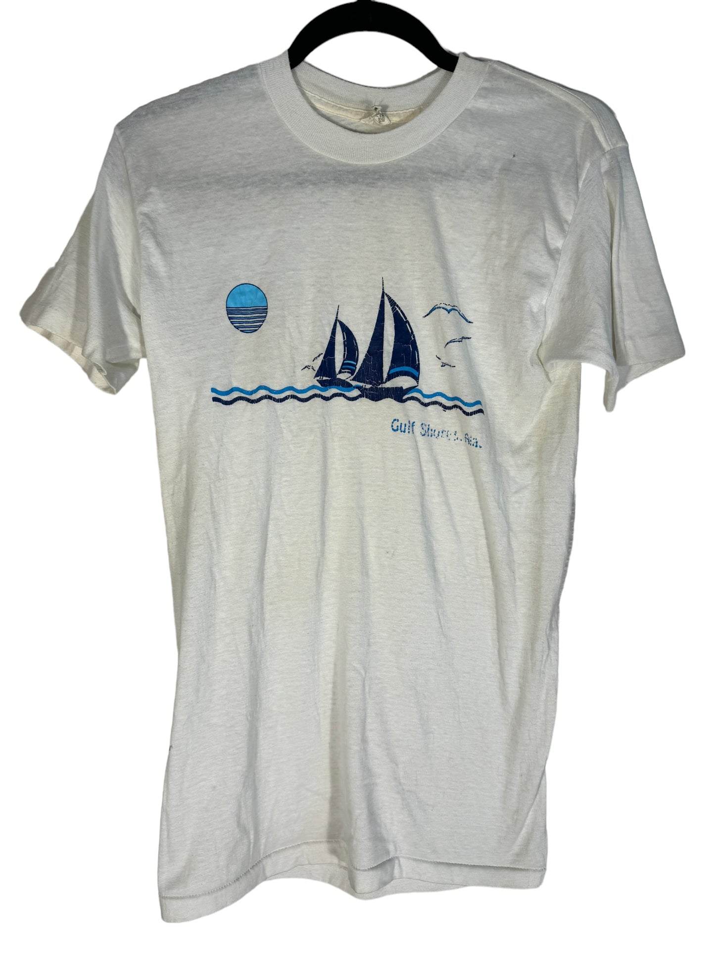 Vintage Gulf Shores Shirt Tourist Tee Alabama