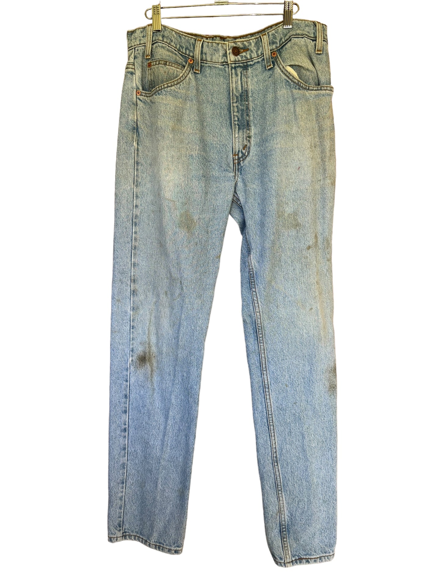 Vintage Levi's 505 Orange Tab Light Wash