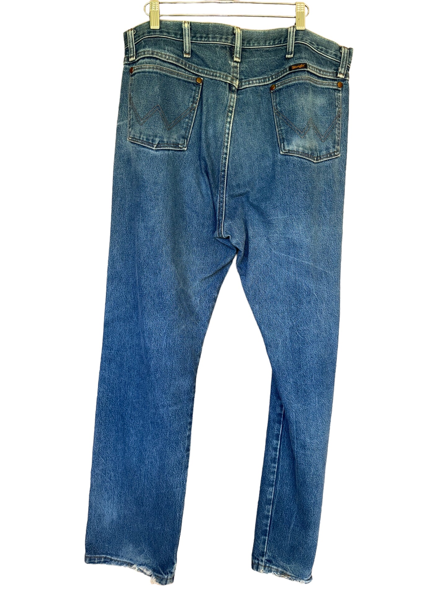 Vintage Wrangler Jeans Ripped Cuffs